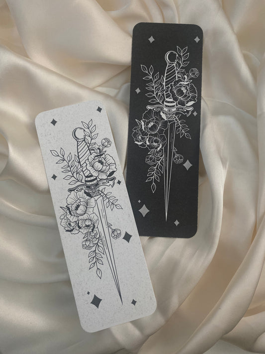 Floral Dagger bookmark