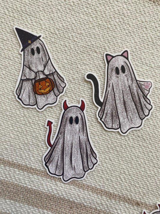 Halloween Ghost sticker pack
