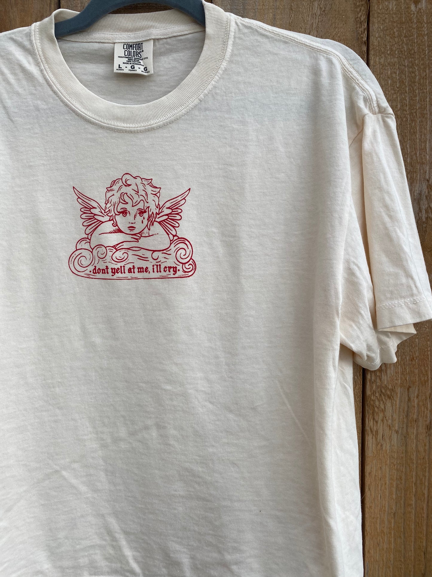 Cream Crybaby Tee
