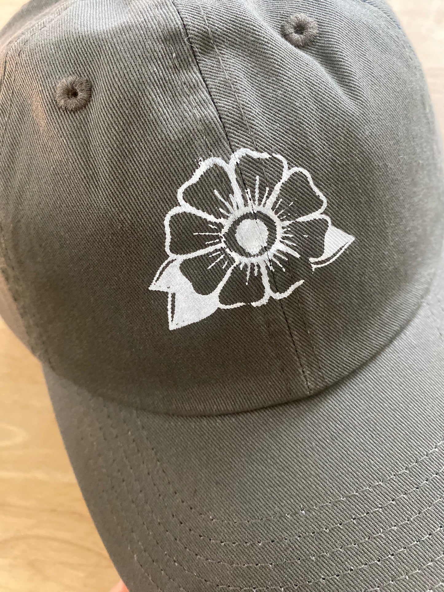 Oops! Floral Dad Cap