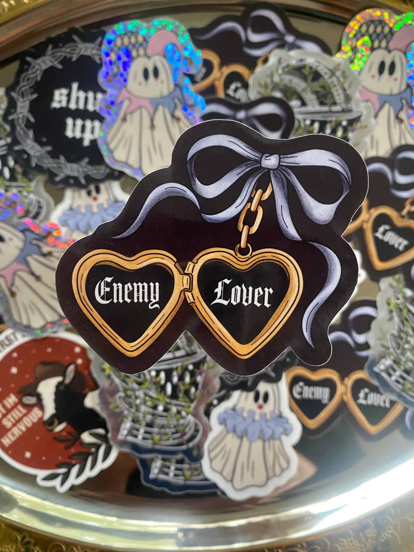 Enemy to Lover Locket Sicker