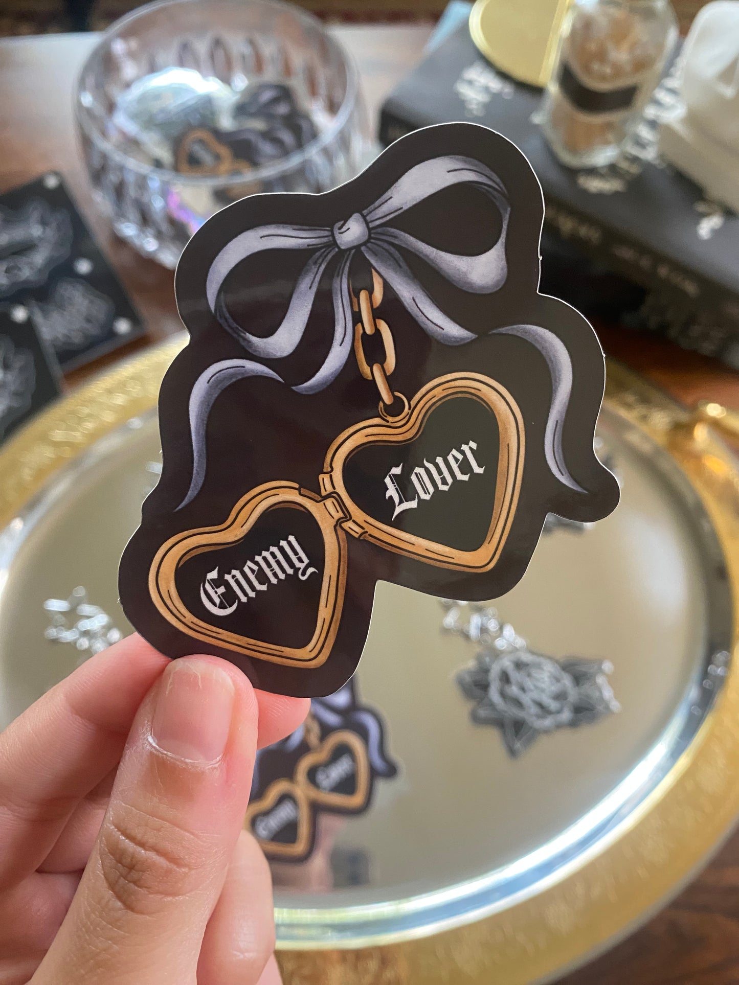 Enemy to Lover Locket Sicker