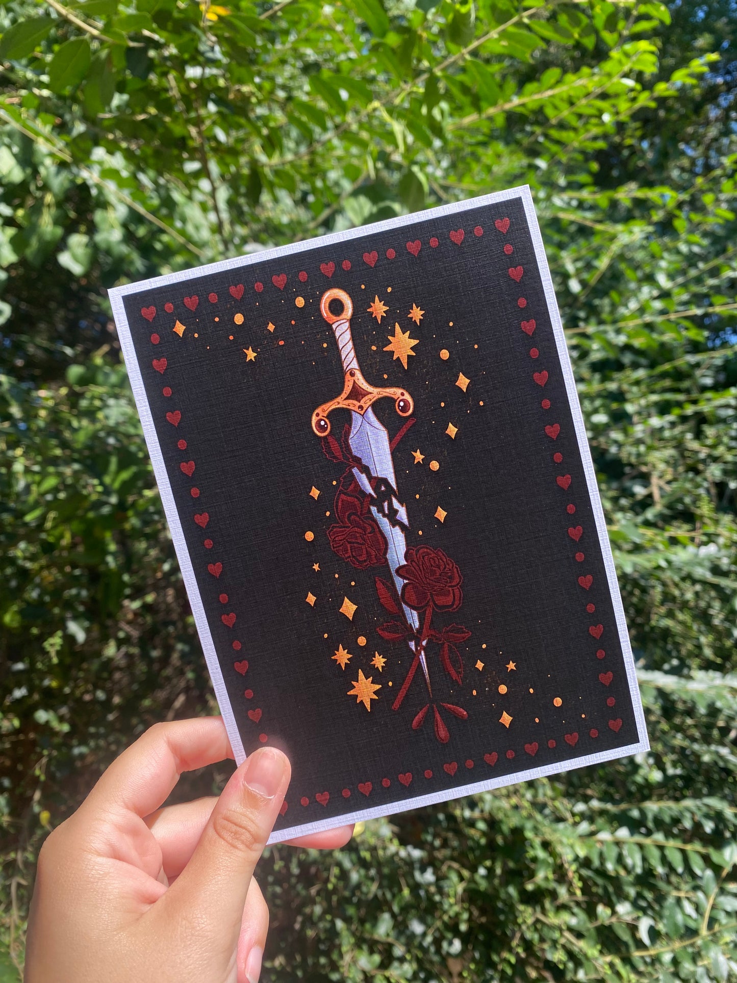 Broken Dagger Print