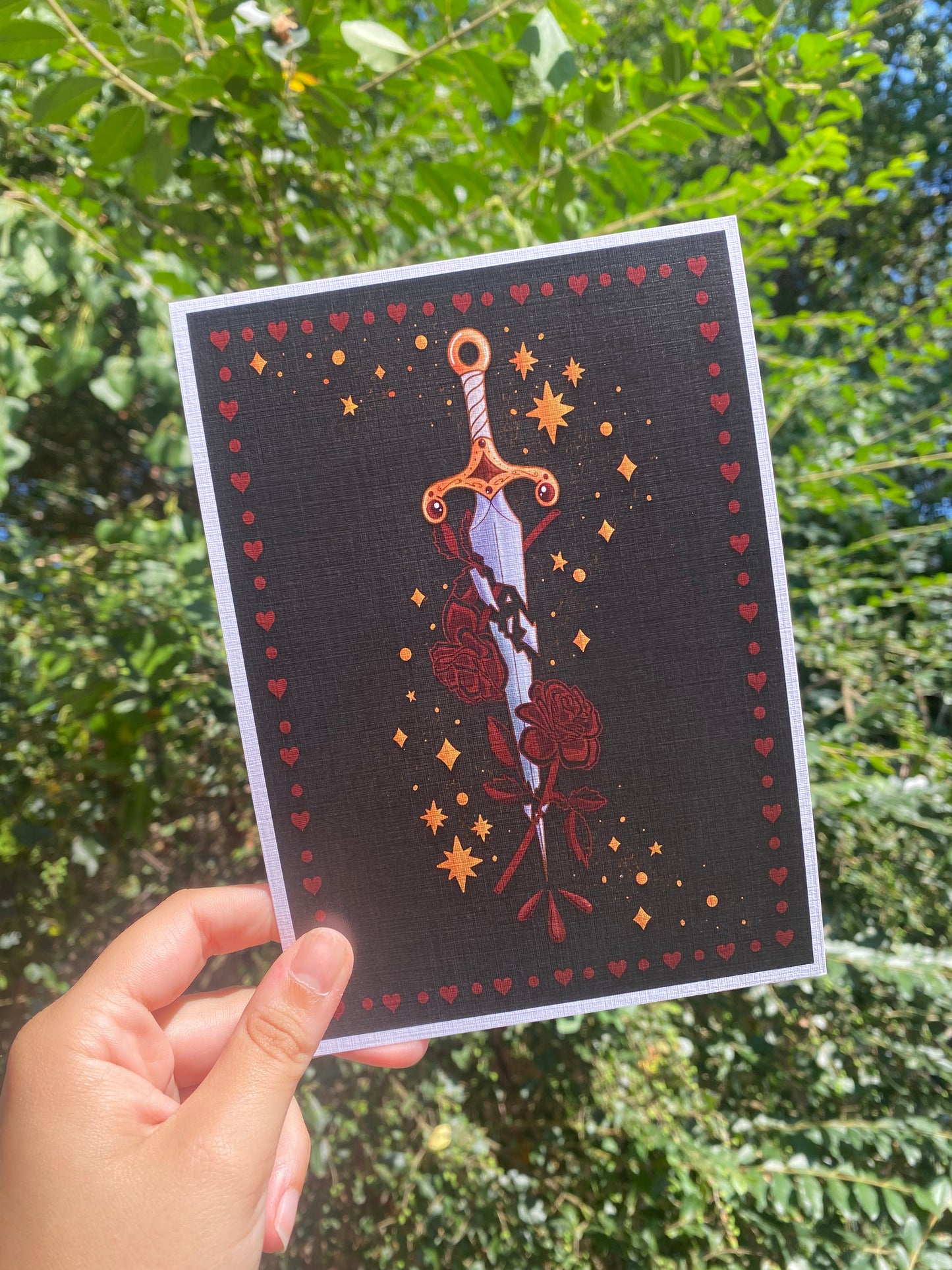 Broken Dagger Print