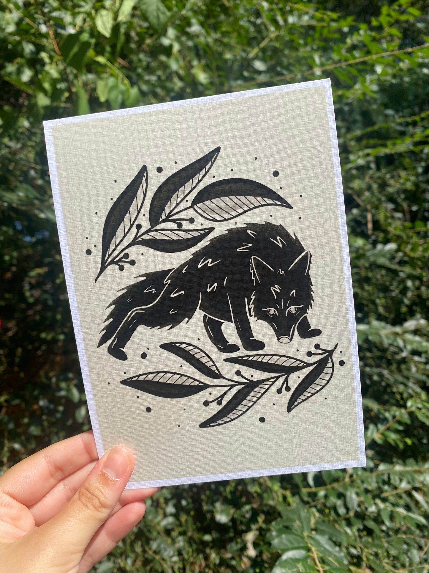 Wolf Print