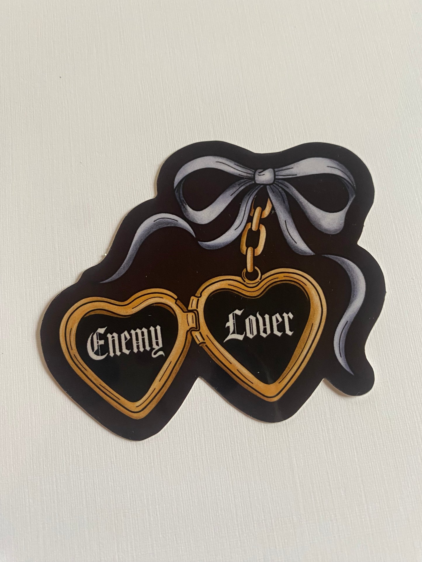 Enemy to Lover Locket Sicker
