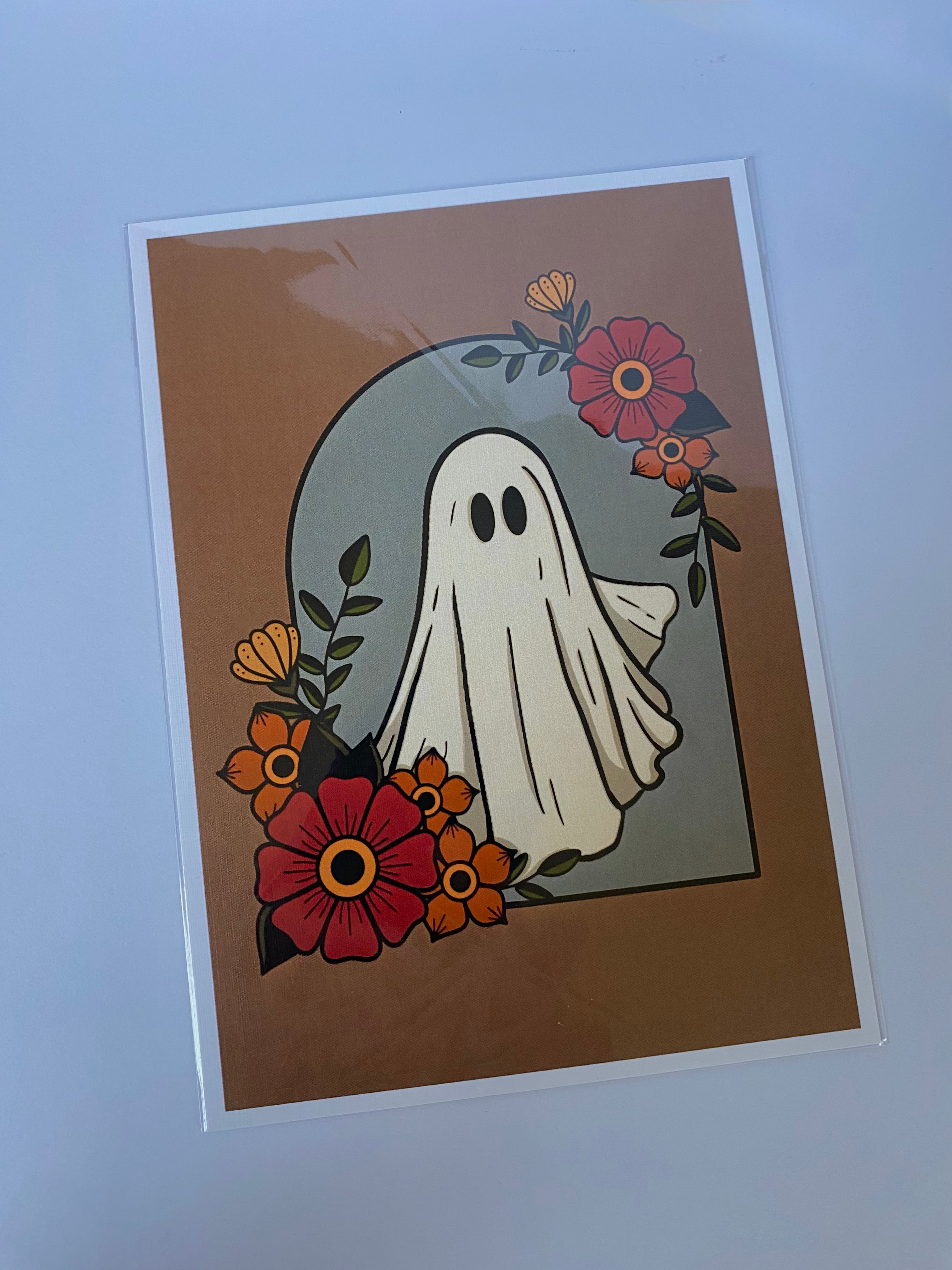 Floral Ghost Print