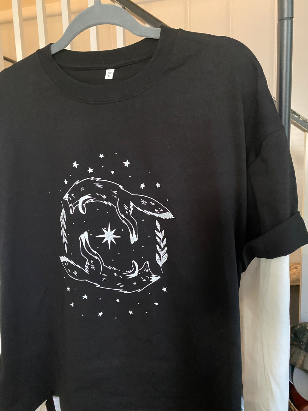 Fox Layered Contrast Sleeve Tee PREORDER