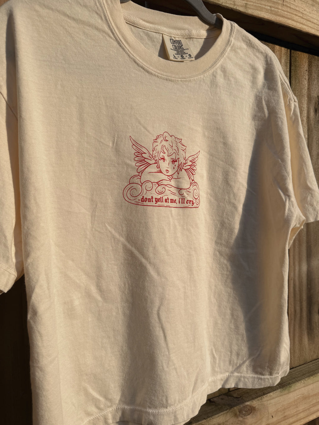 Cream Crybaby Tee