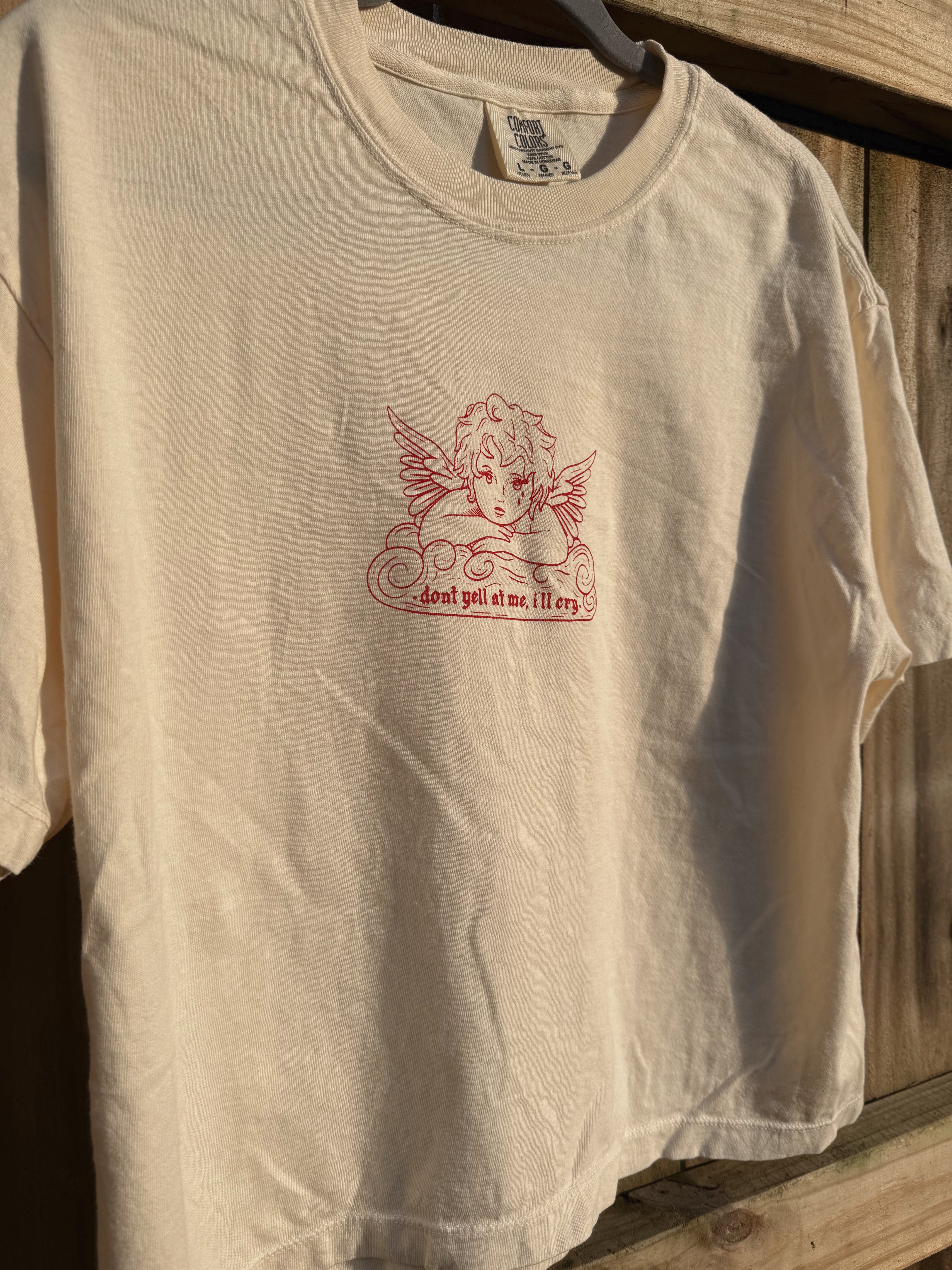 Cream Crybaby Tee