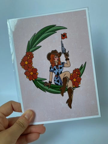 Cowgirl Print