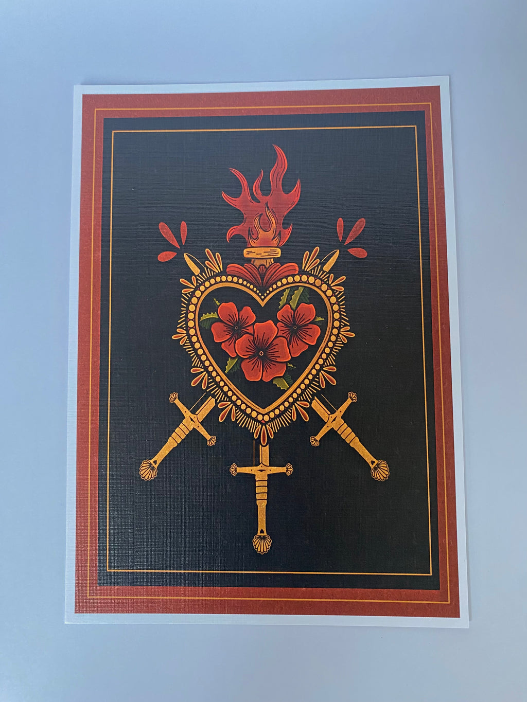 Three of Swords Print