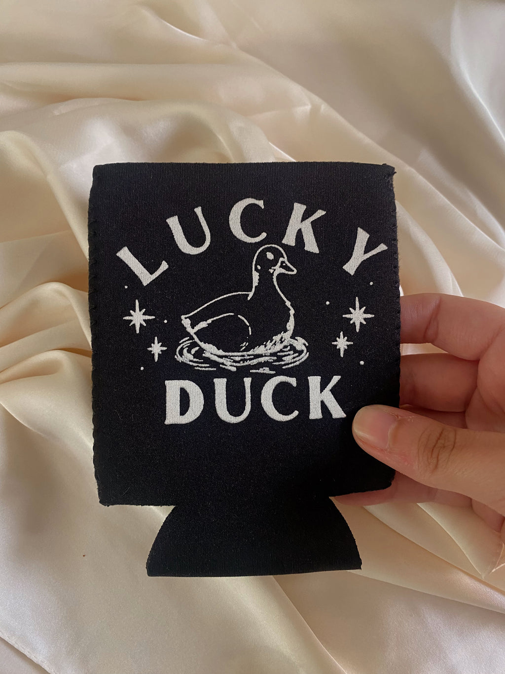 Lucky Duck Koozie