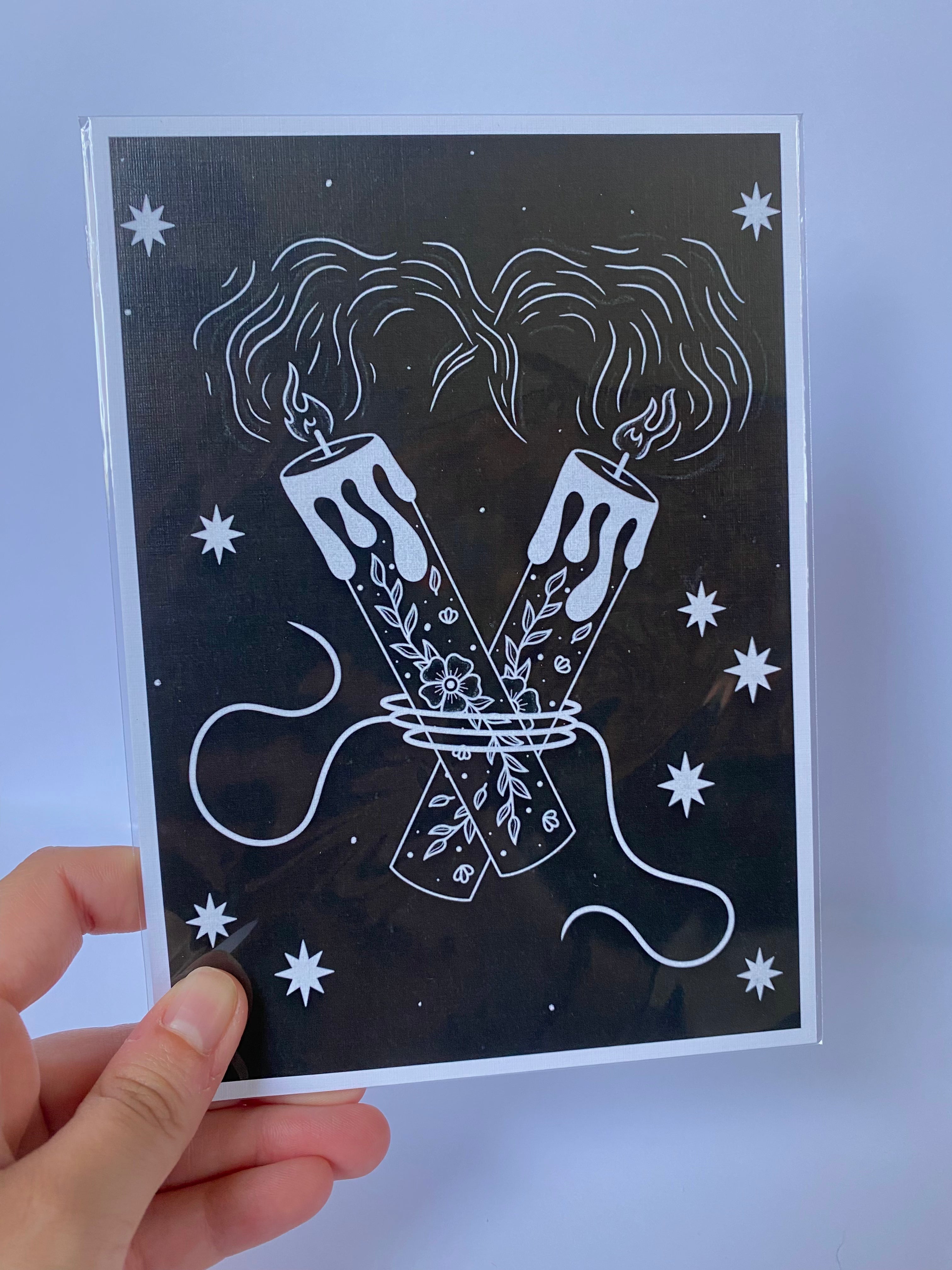 Twin Flame Print