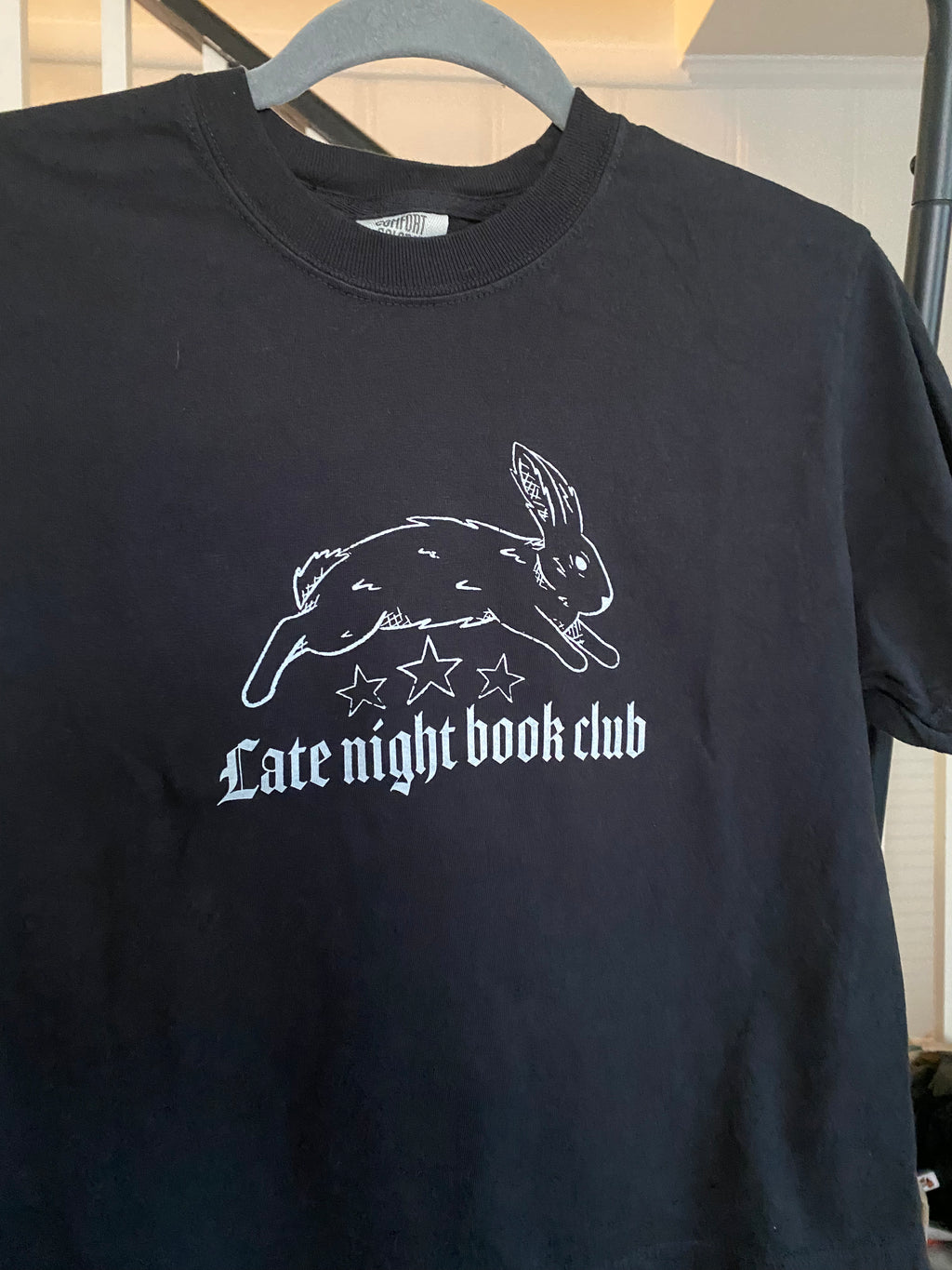 Late Night Book Club Boxy Cropped Tee PREORDER