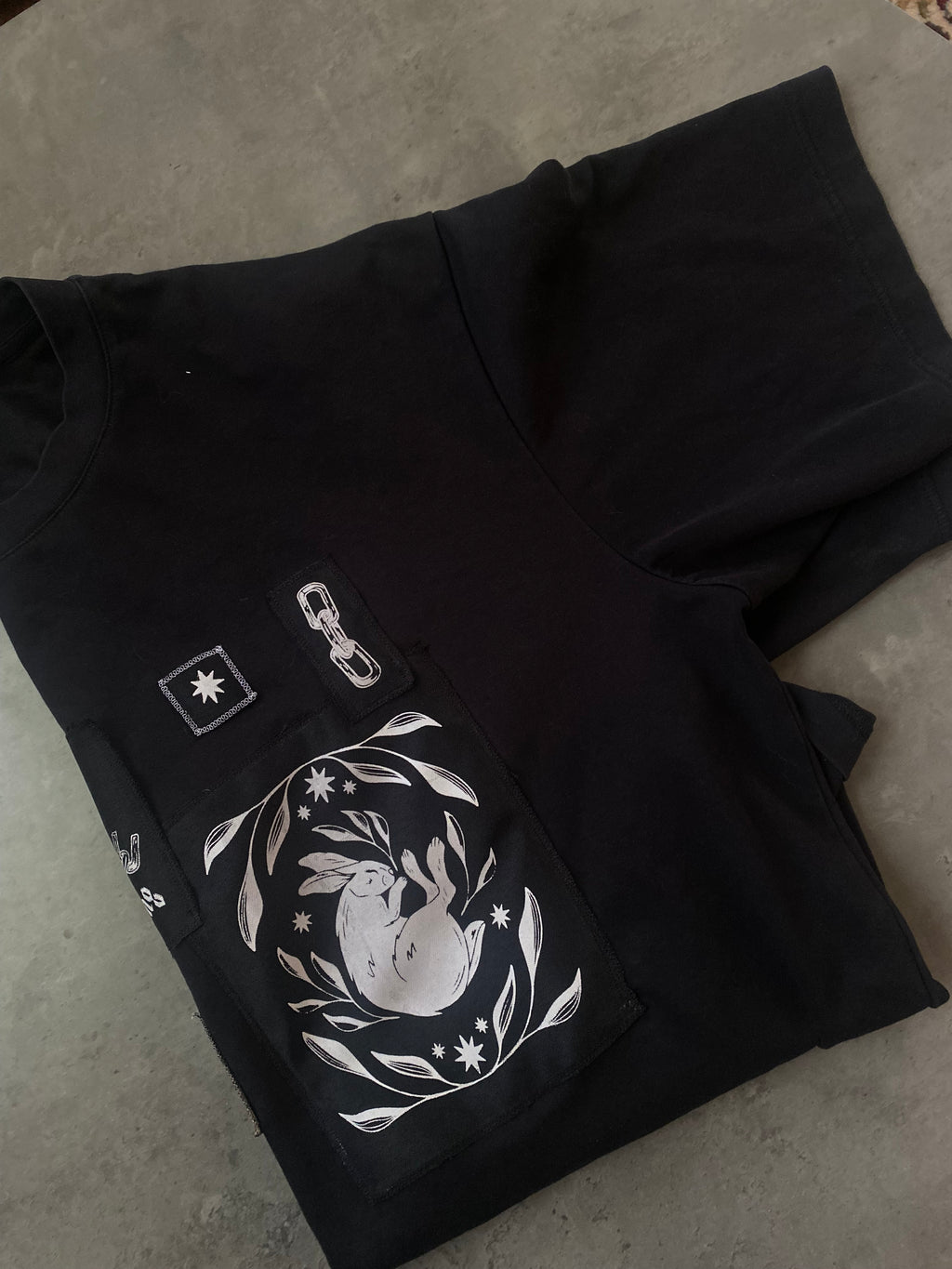 Upcycled Patch Work Tee