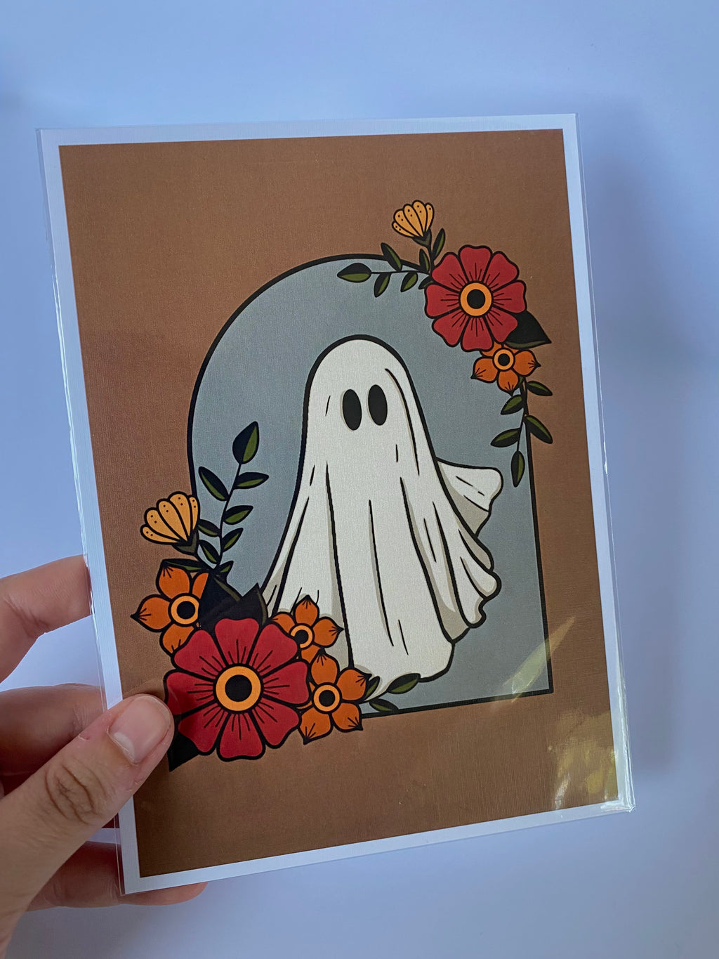 Floral Ghost Print