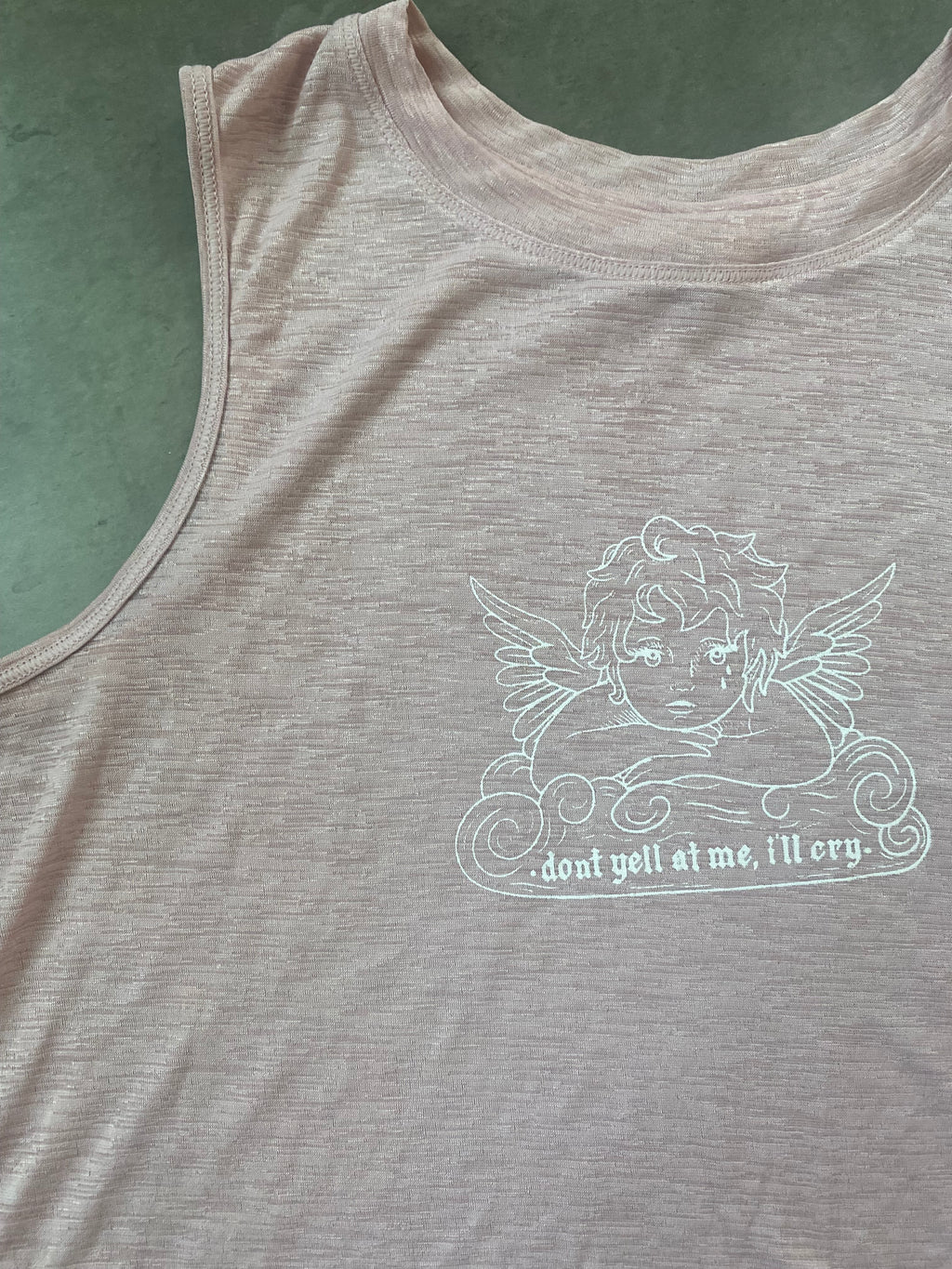 Upcycled Crybaby Tank Top