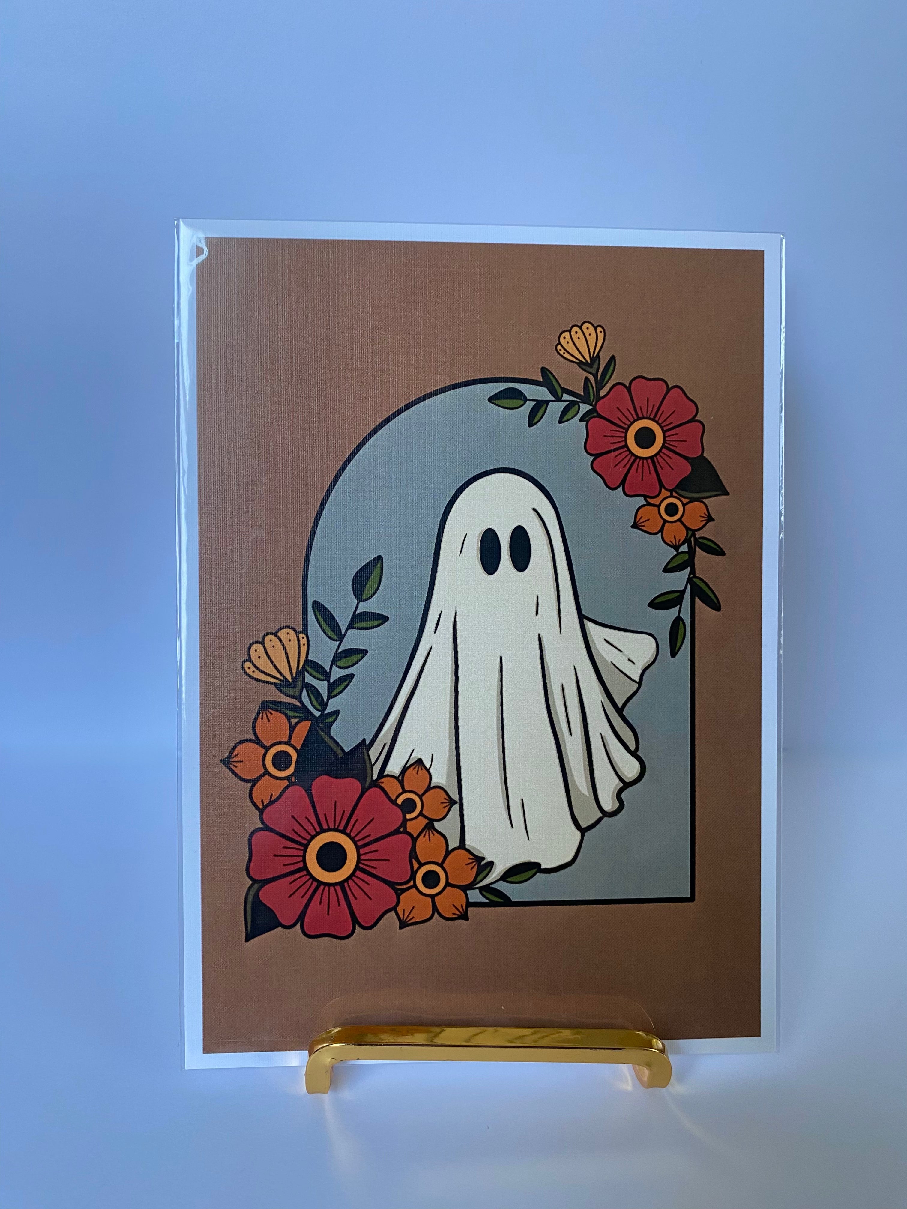 Floral Ghost Print