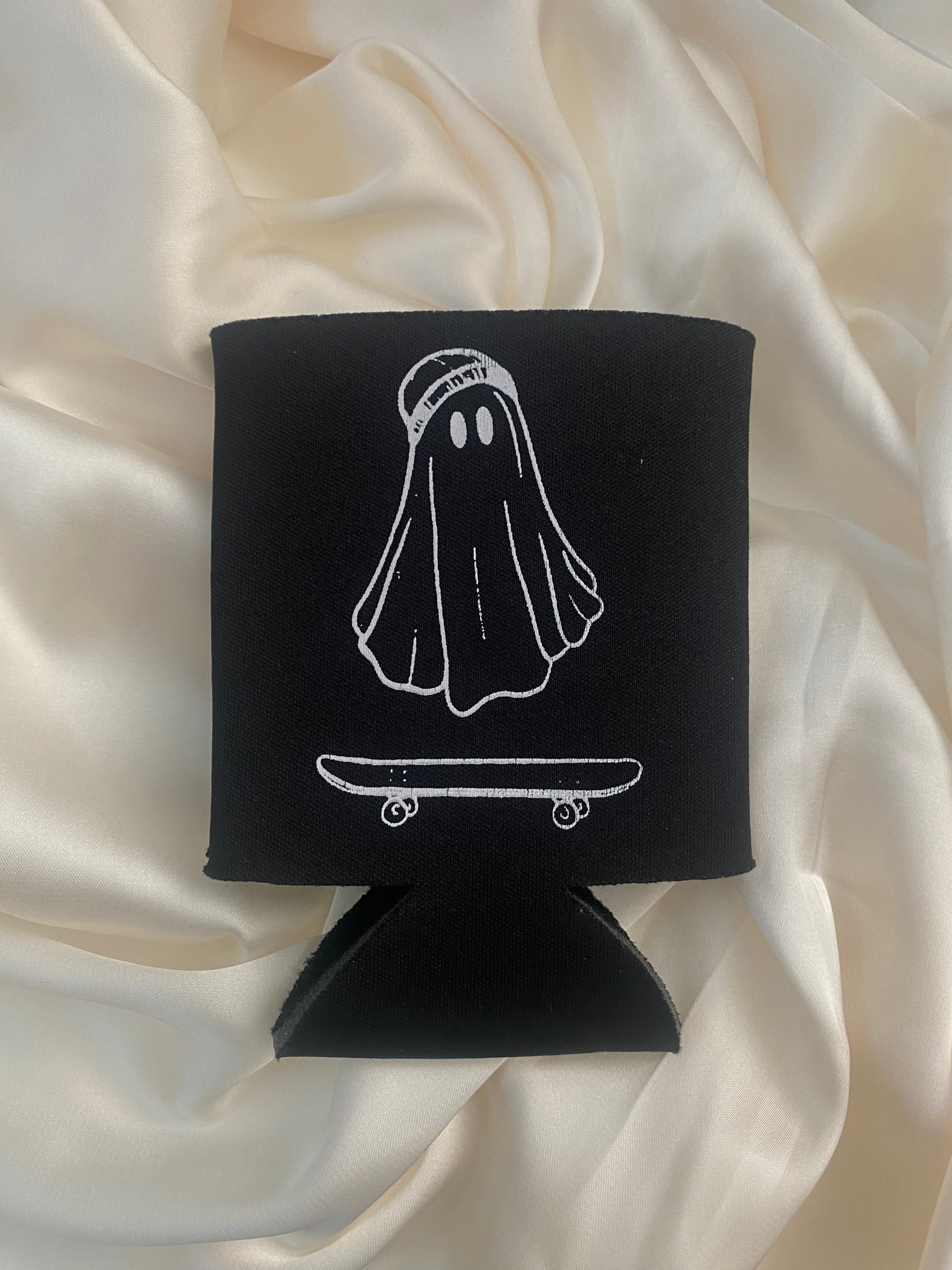 Skate Ghost Koozie
