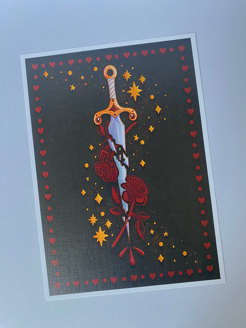 Broken Dagger Print