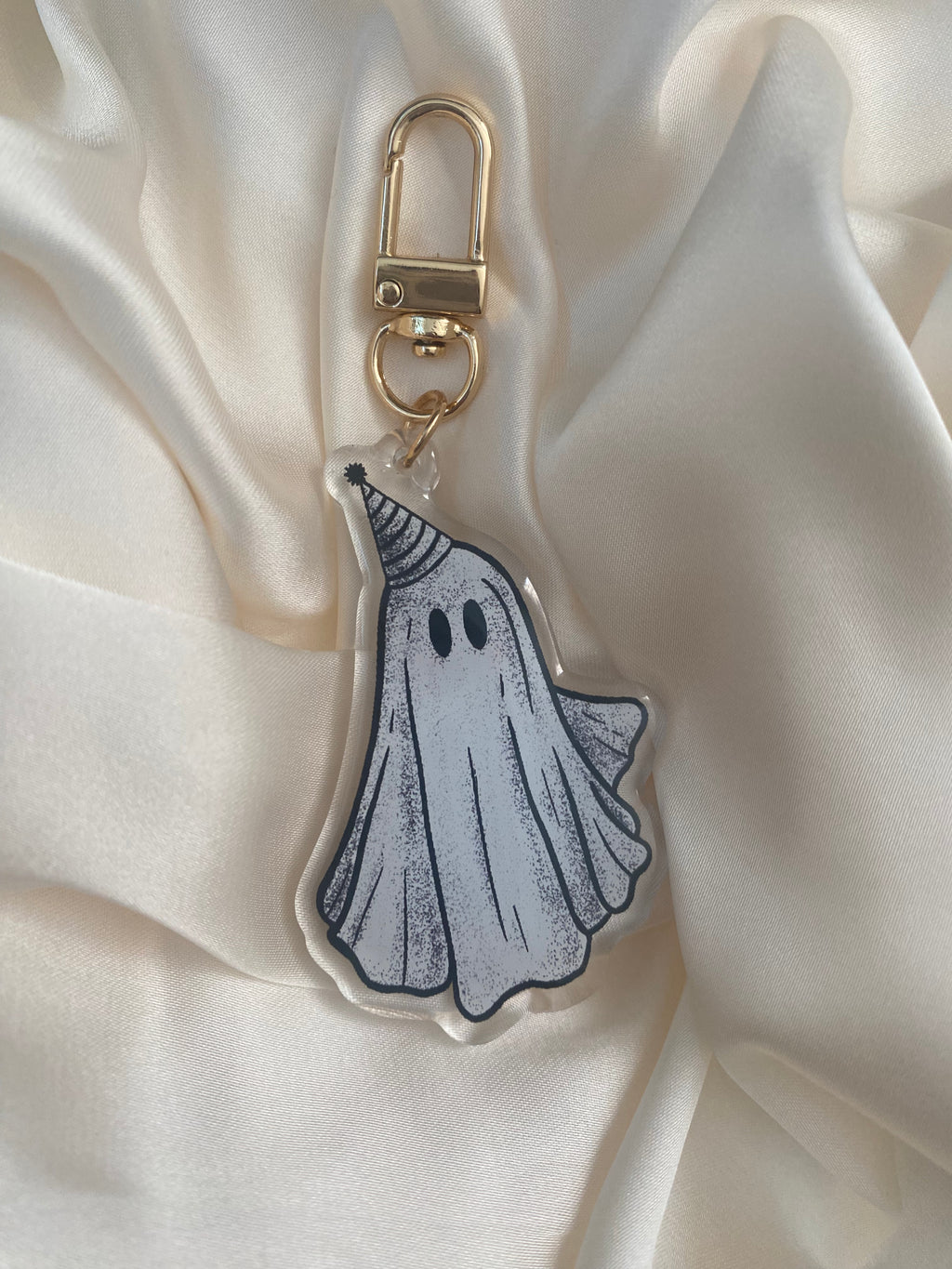 Party Ghost Keychain lol