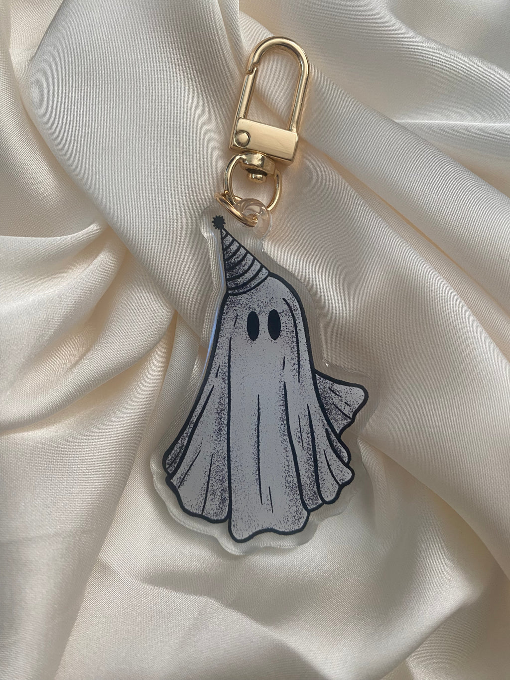 Party Ghost Keychain lol