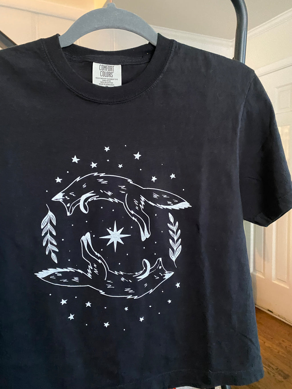 Starry Fox Boxy Cropped Tee PREORDER