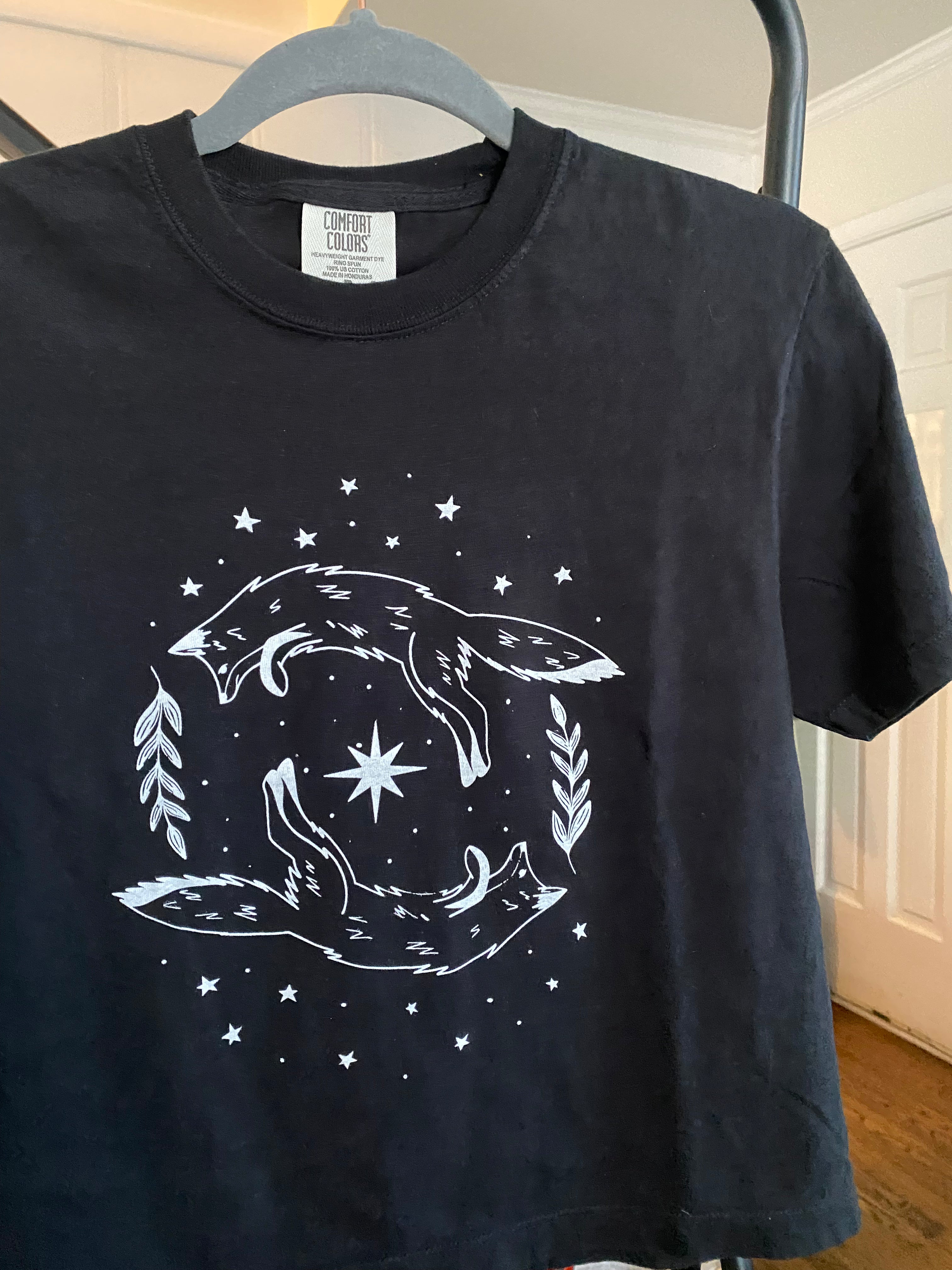 Starry Fox Boxy Cropped Tee PREORDER