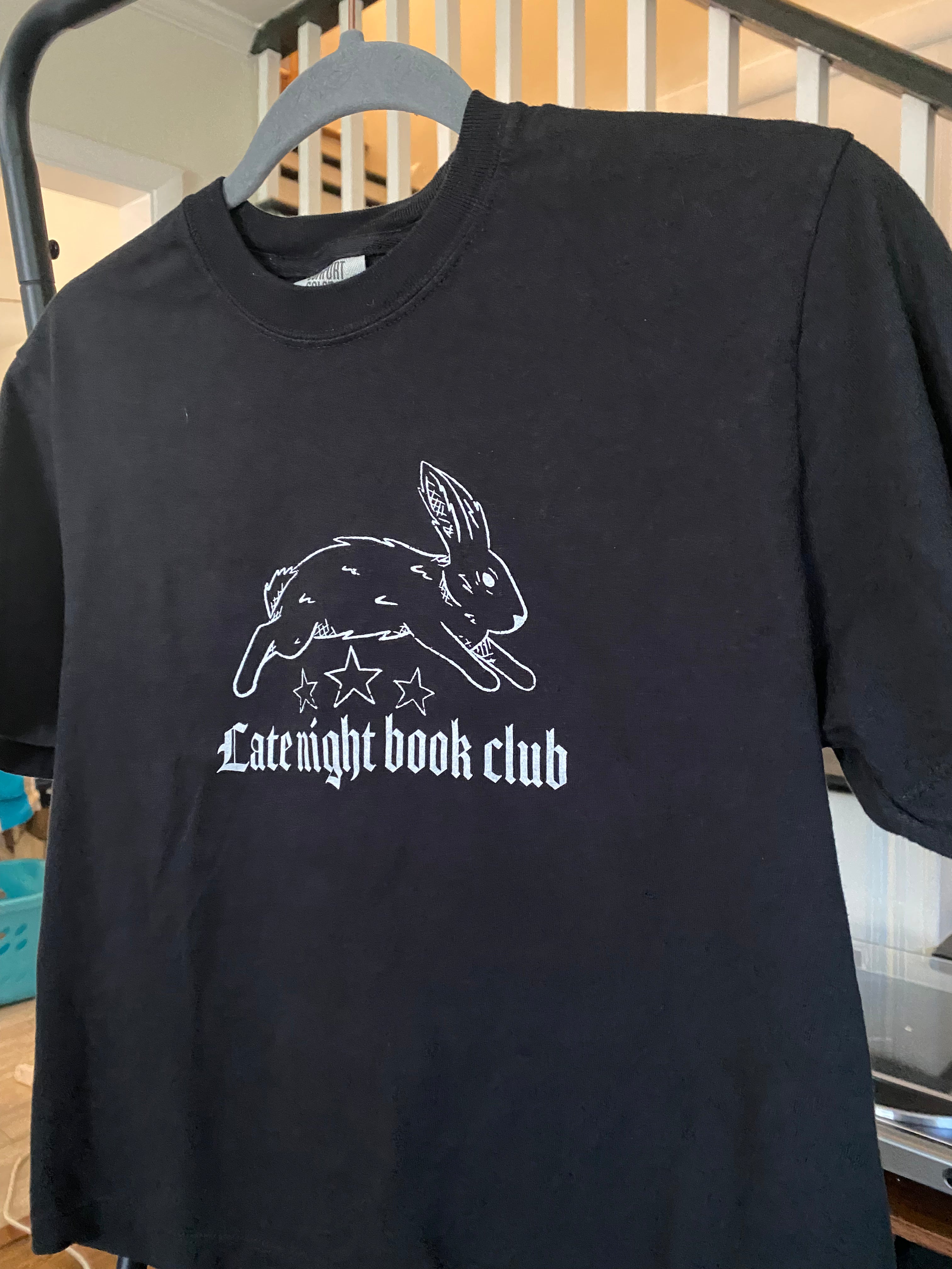 Late Night Book Club Boxy Cropped Tee PREORDER