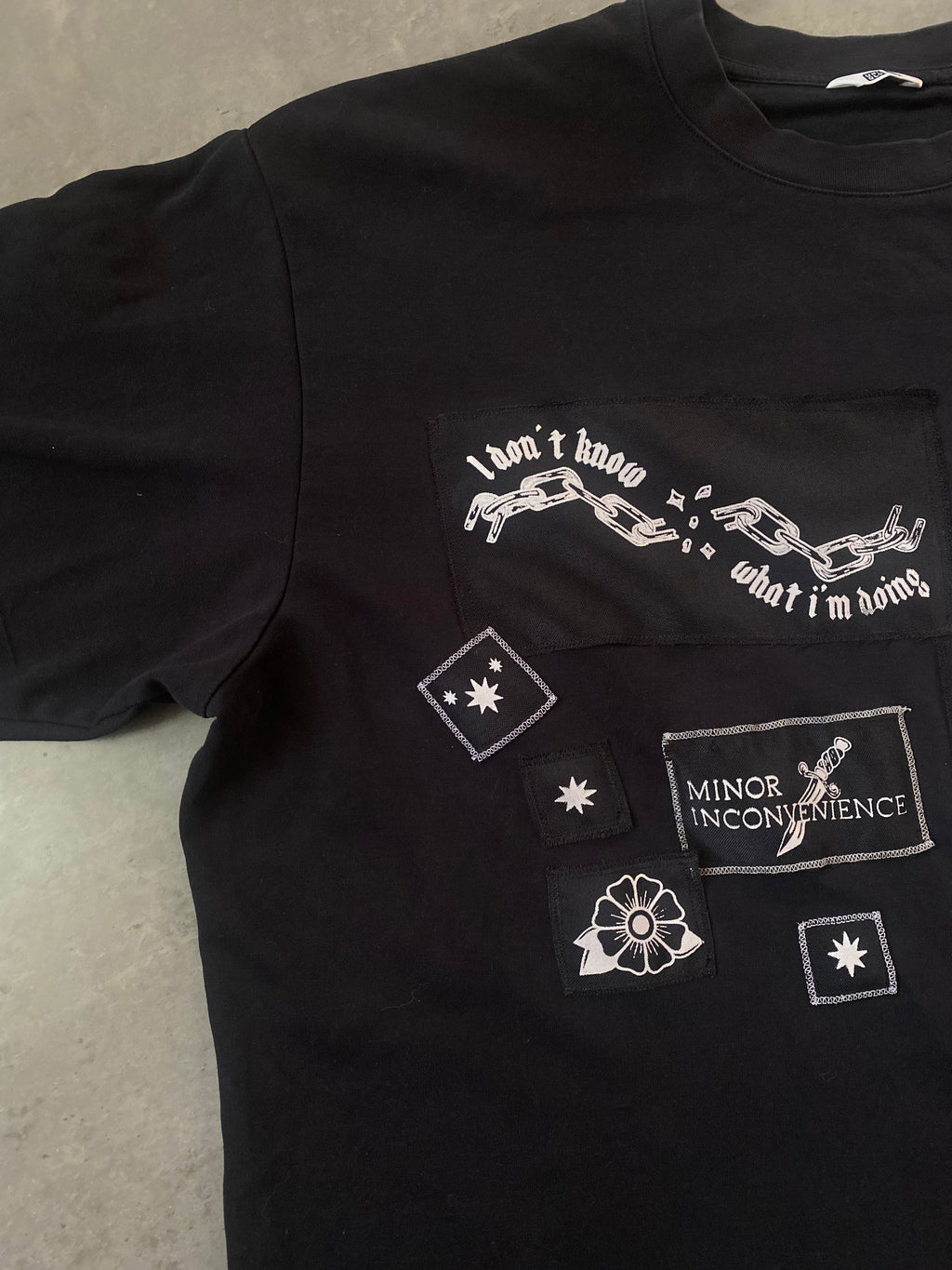 Upcycled Patch Work Tee