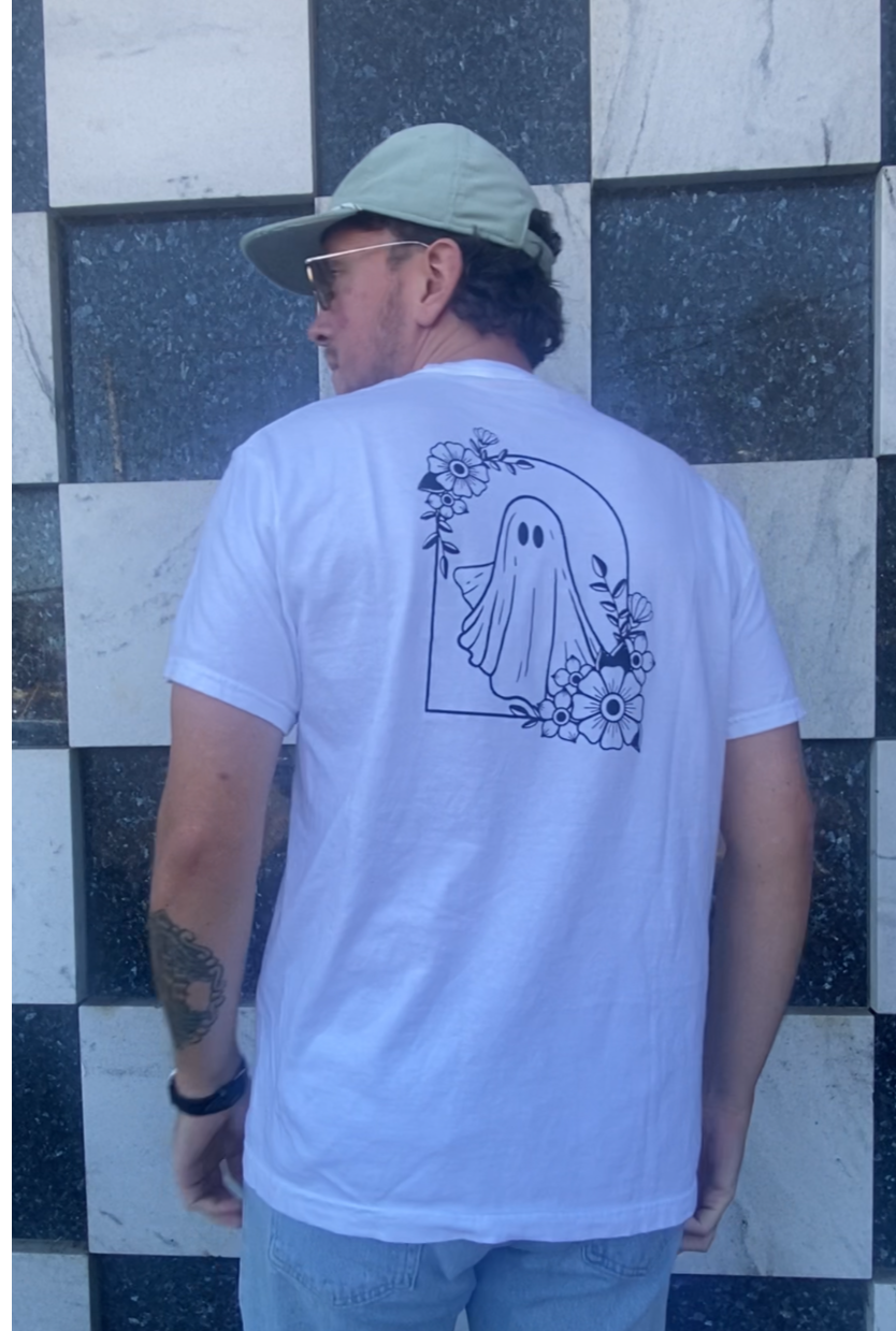 Floral Ghost Tee