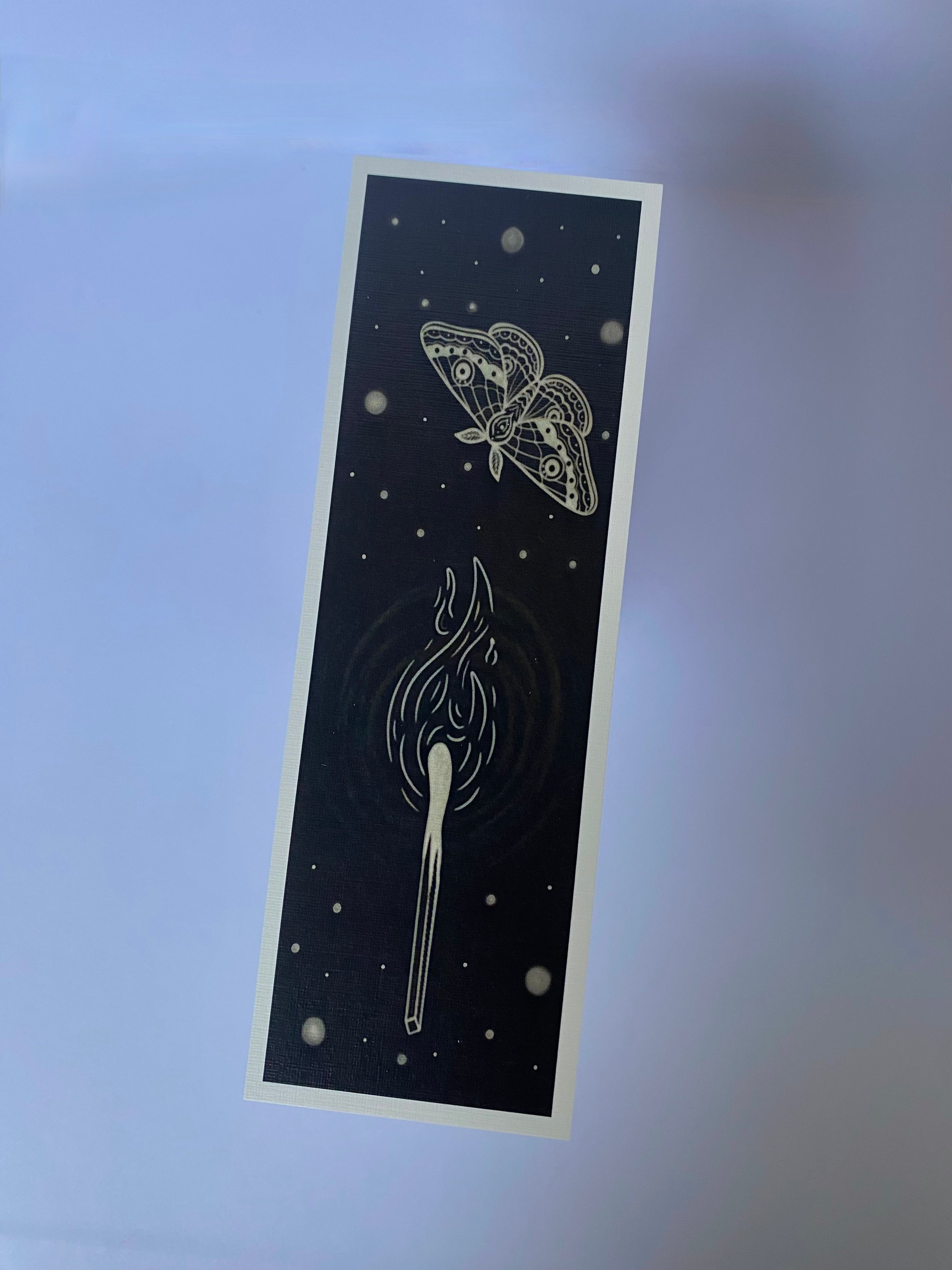 Moth to a Flame Bookmark