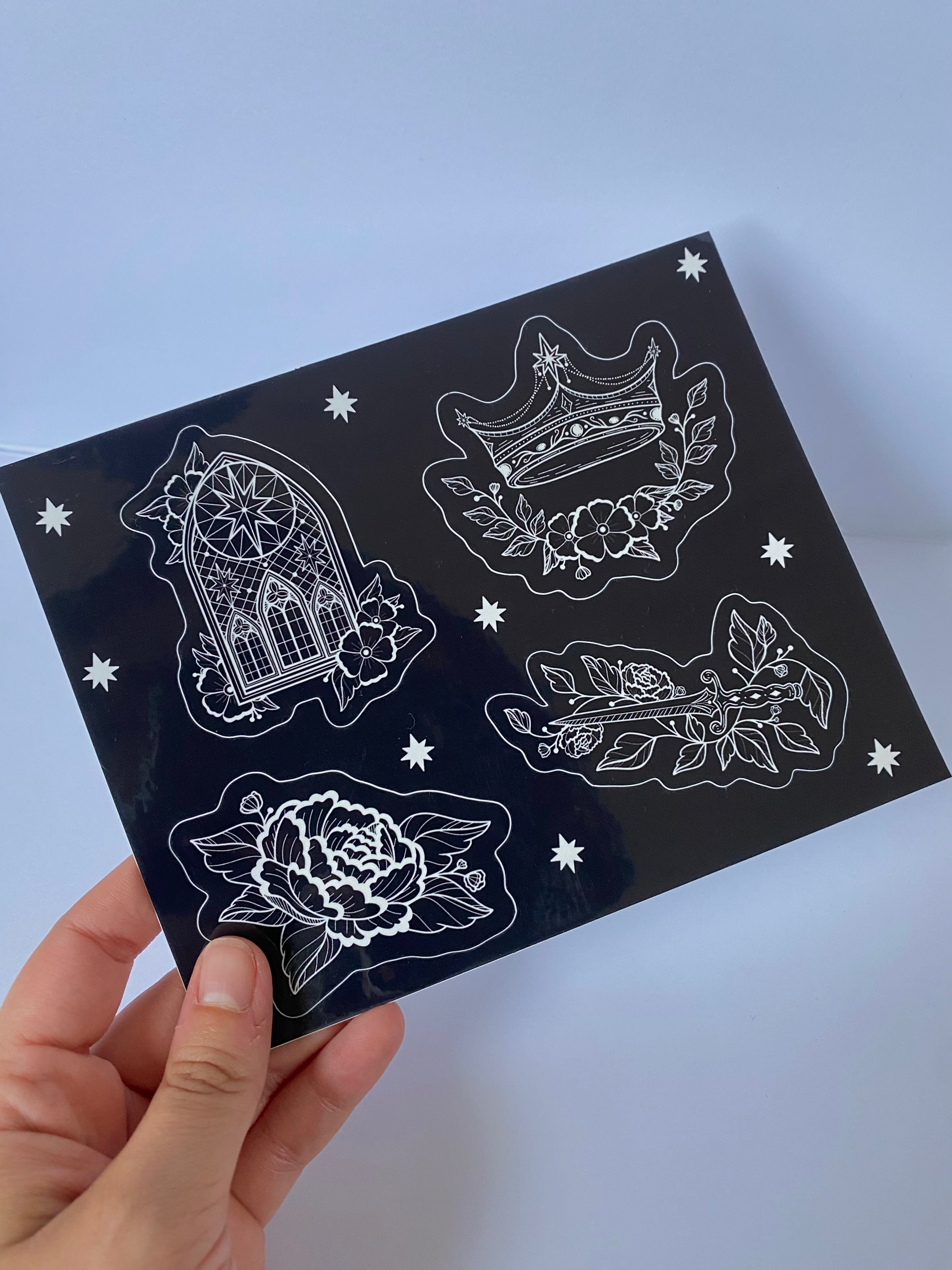 Floral Fantasy Sticker Sheet