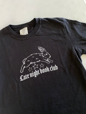 Late Night Book Club Boxy Cropped Tee PREORDER