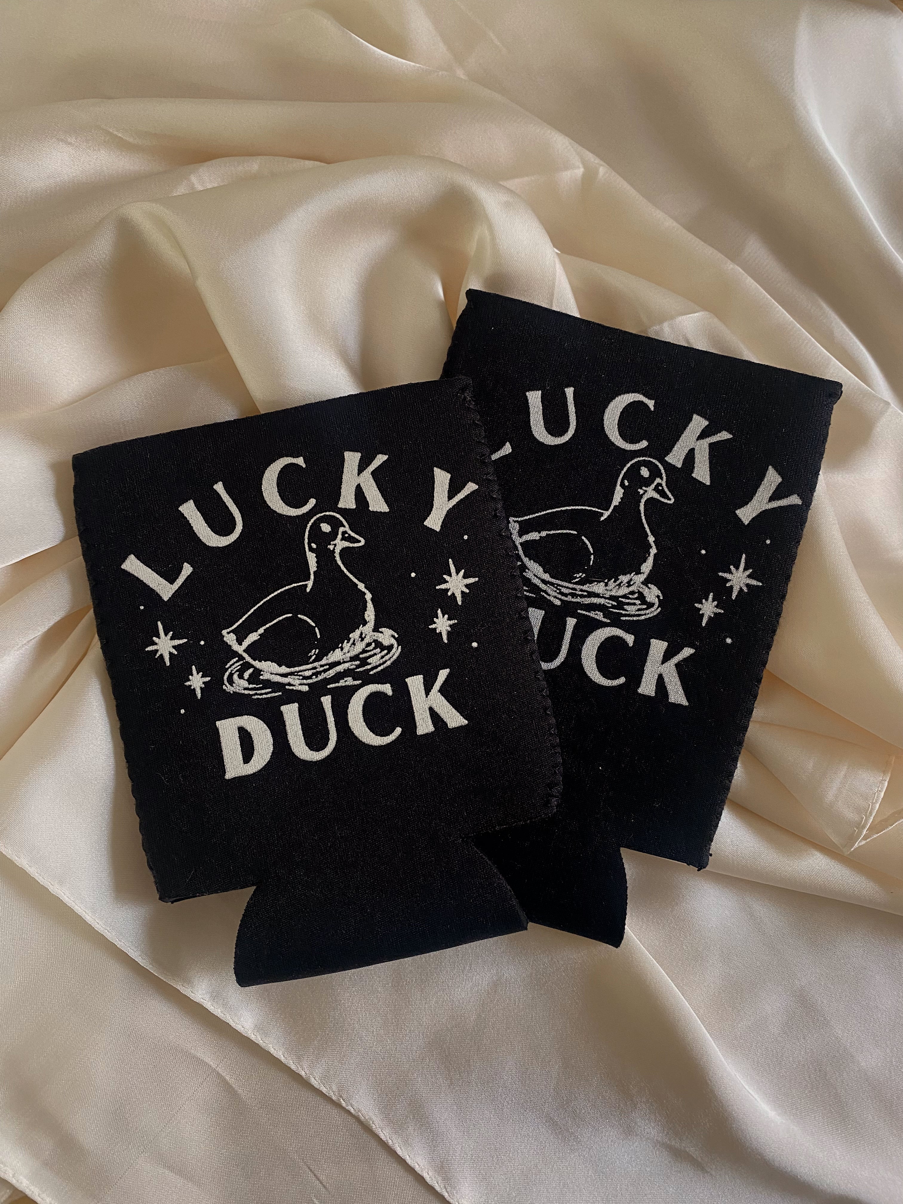 Lucky Duck Koozie