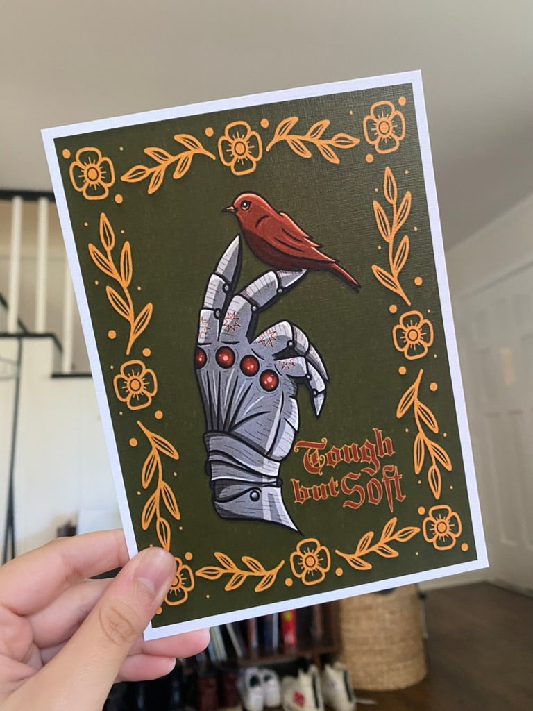 Tough But Soft Print