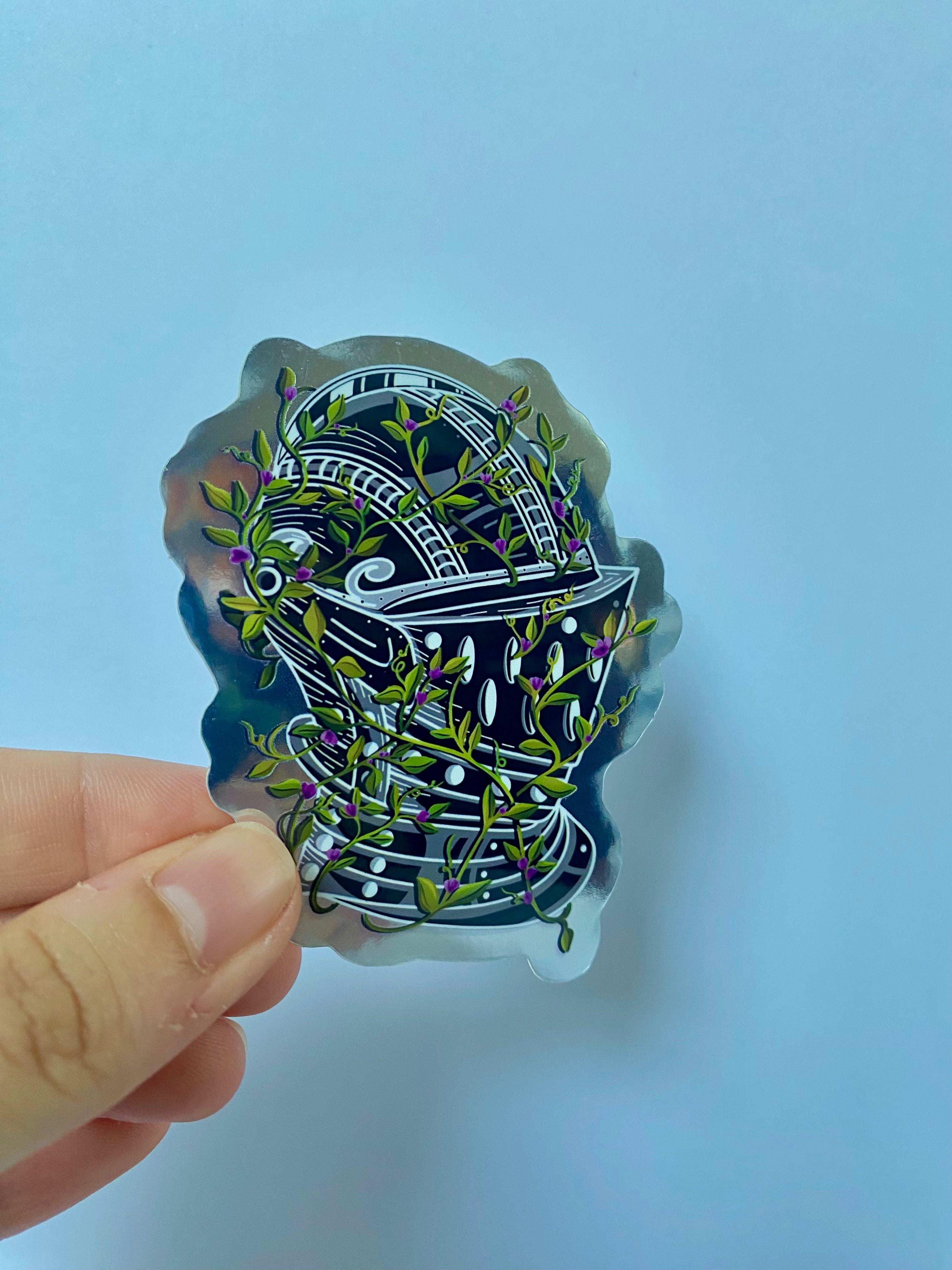 Overgrown Helmet Sticker