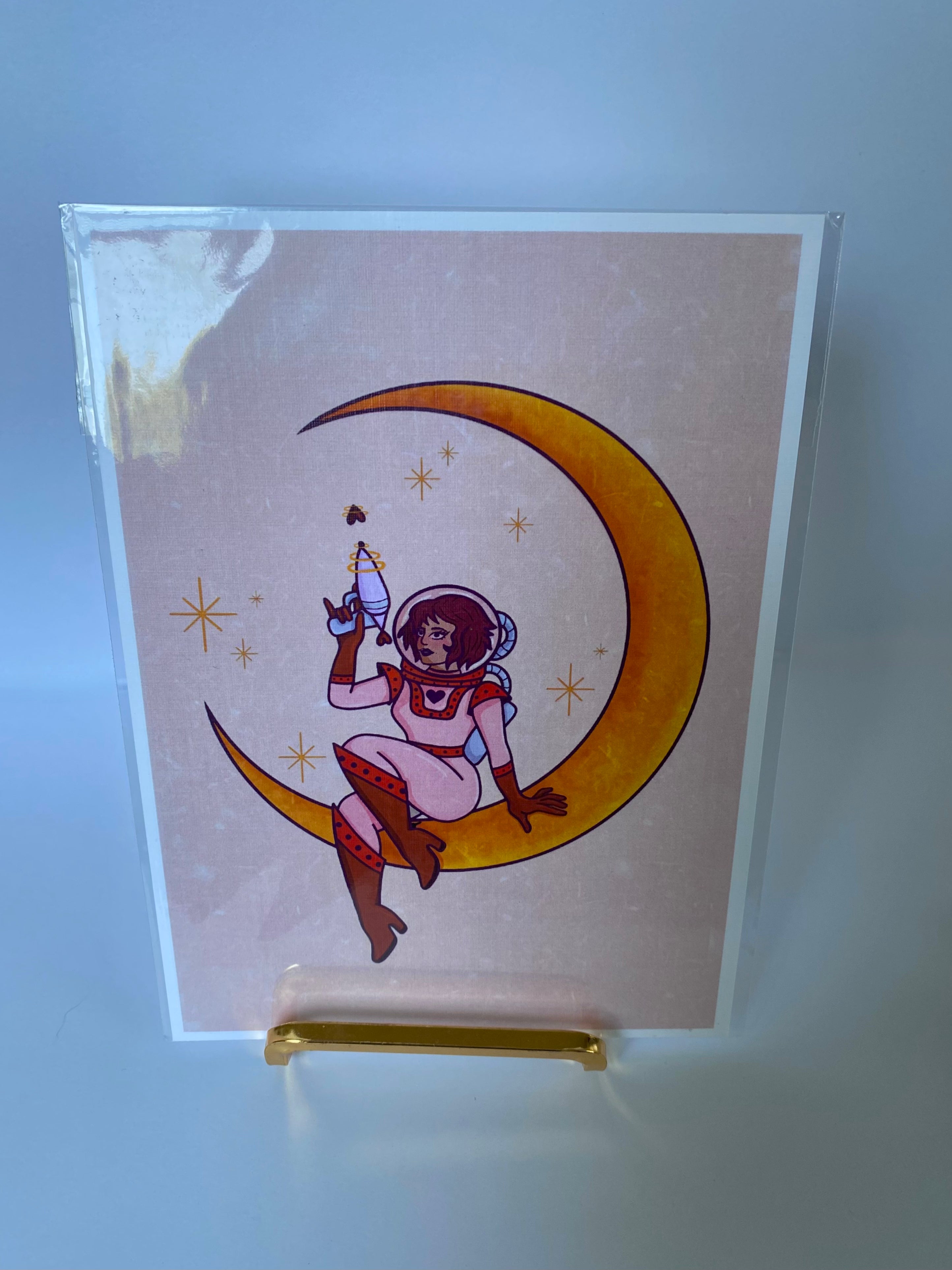 Space Girl Print