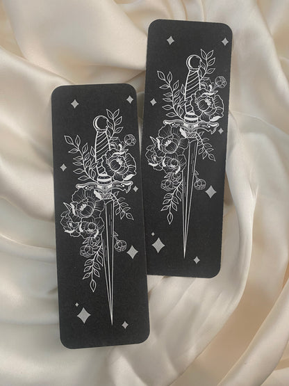 Floral Dagger bookmark