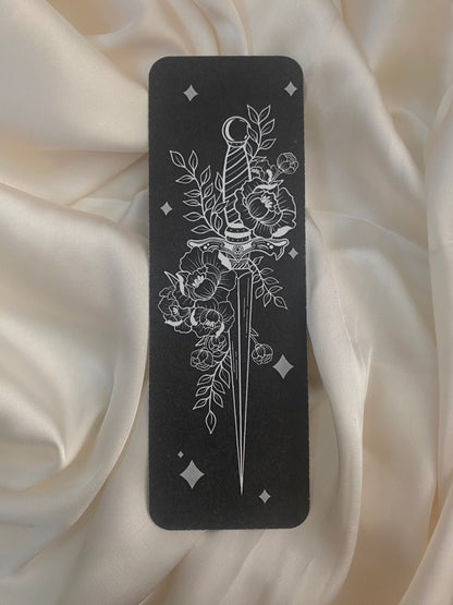 Floral Dagger bookmark