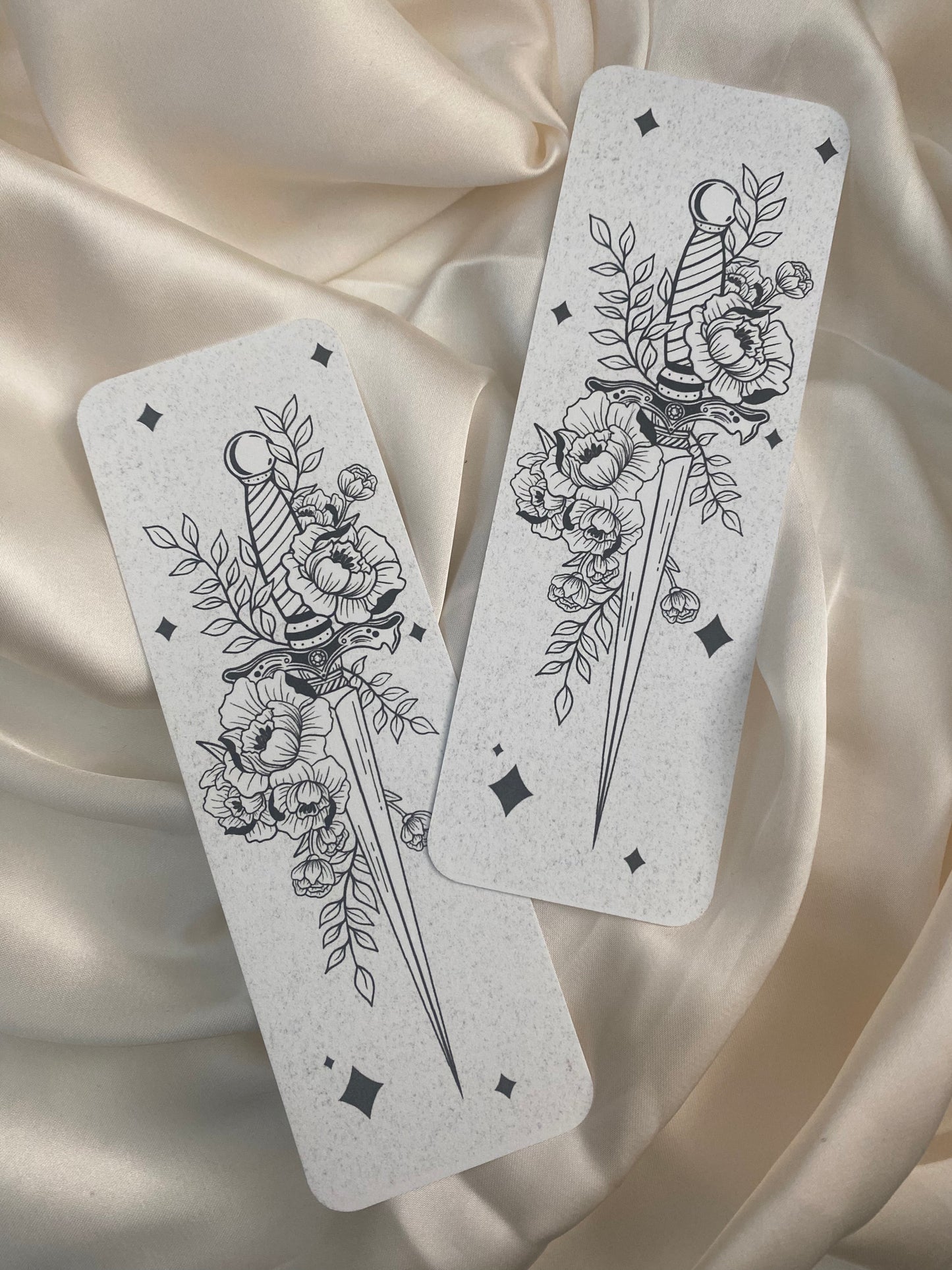 Floral Dagger bookmark