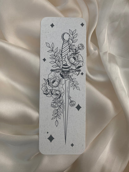 Floral Dagger bookmark