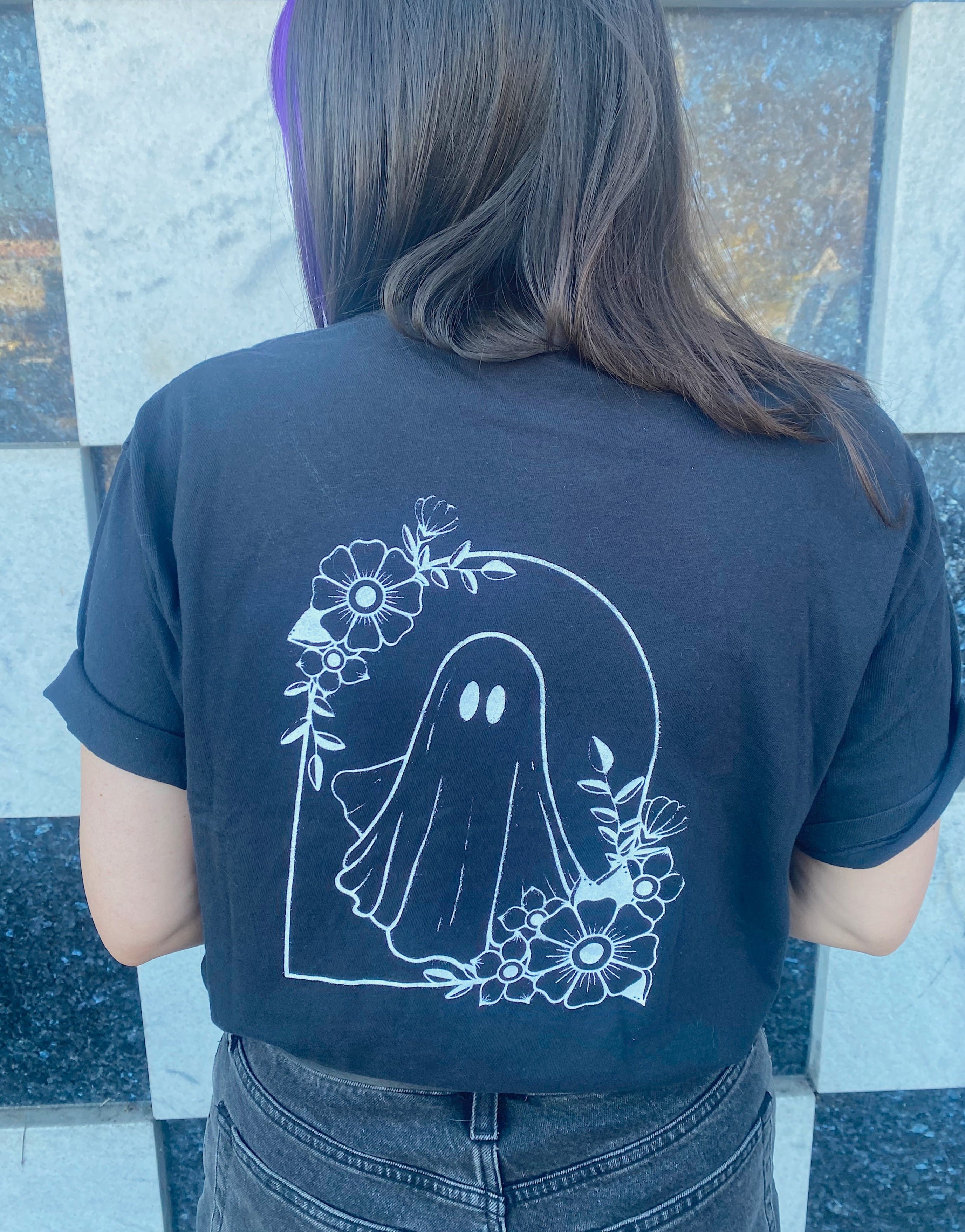 Floral Ghost Tee