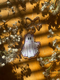 Bow Ghost Keychain