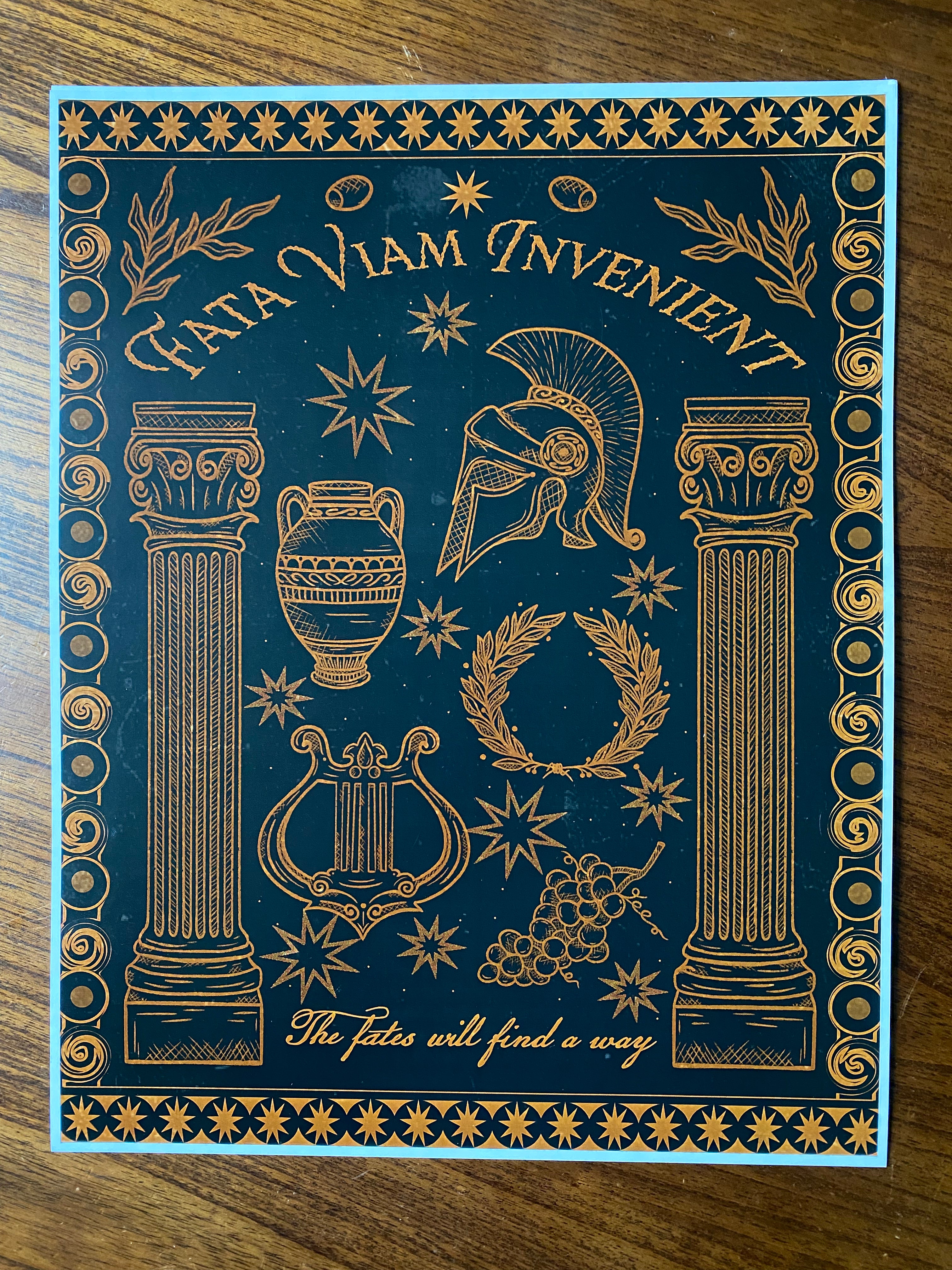 Greek Poster