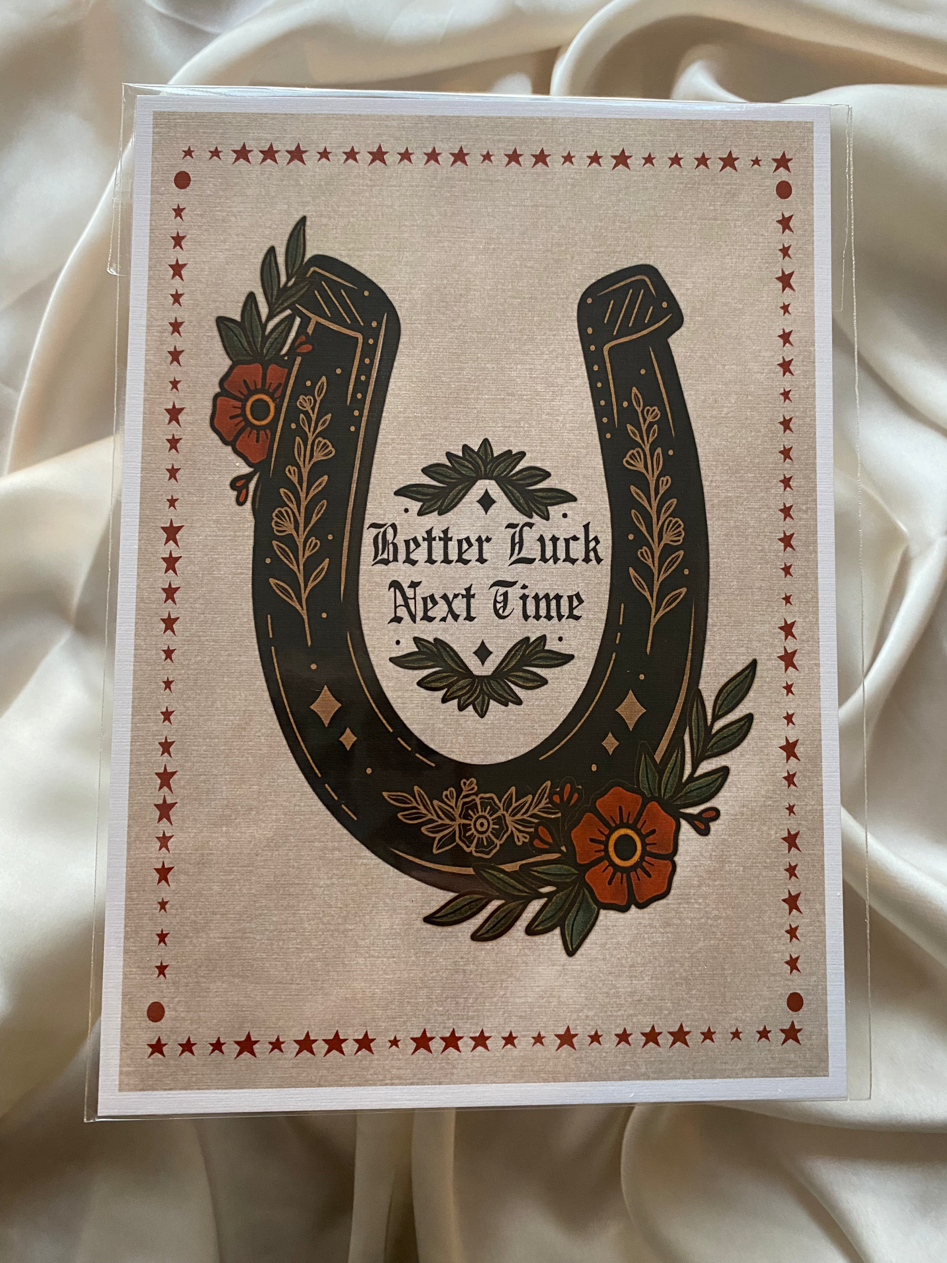 Better Luck Next Time Print