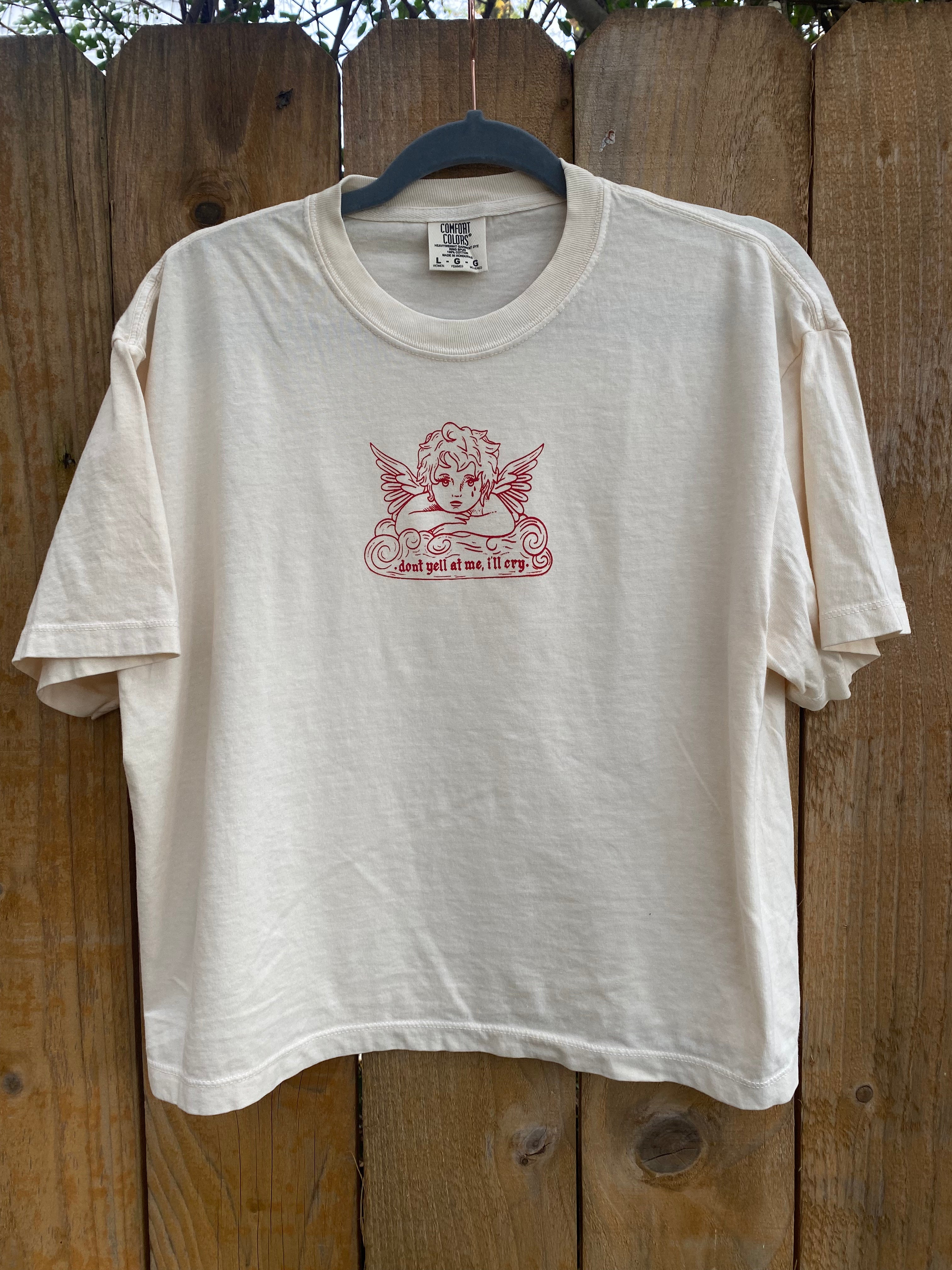 Cream Crybaby Tee