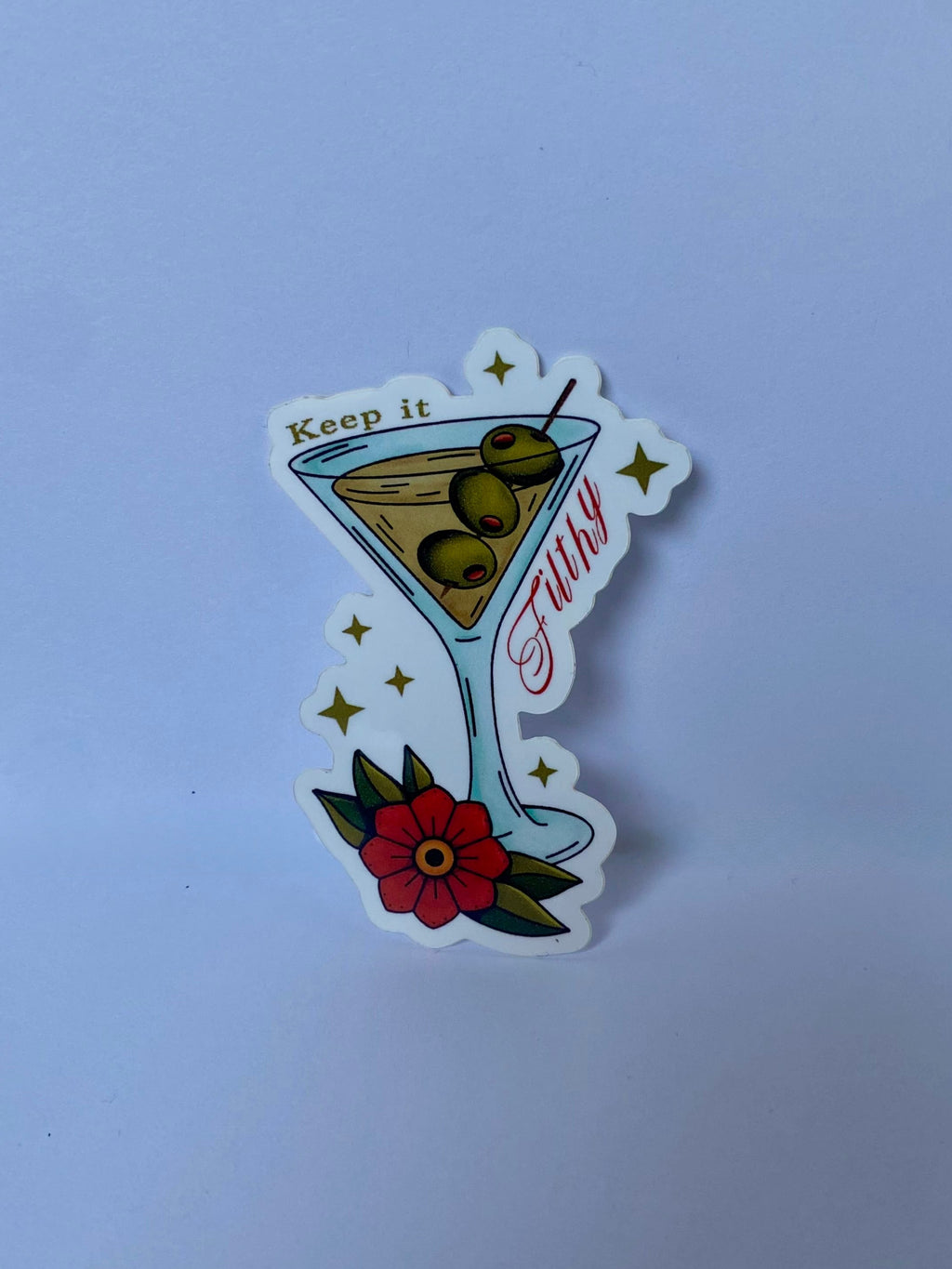 Martini Sticker
