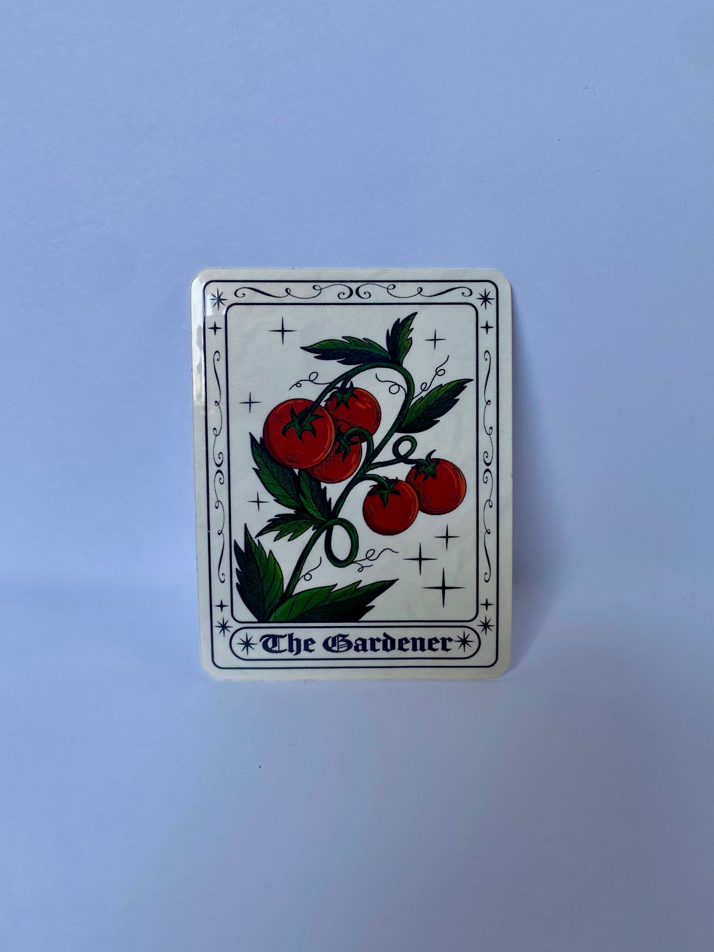 The gardener sticker